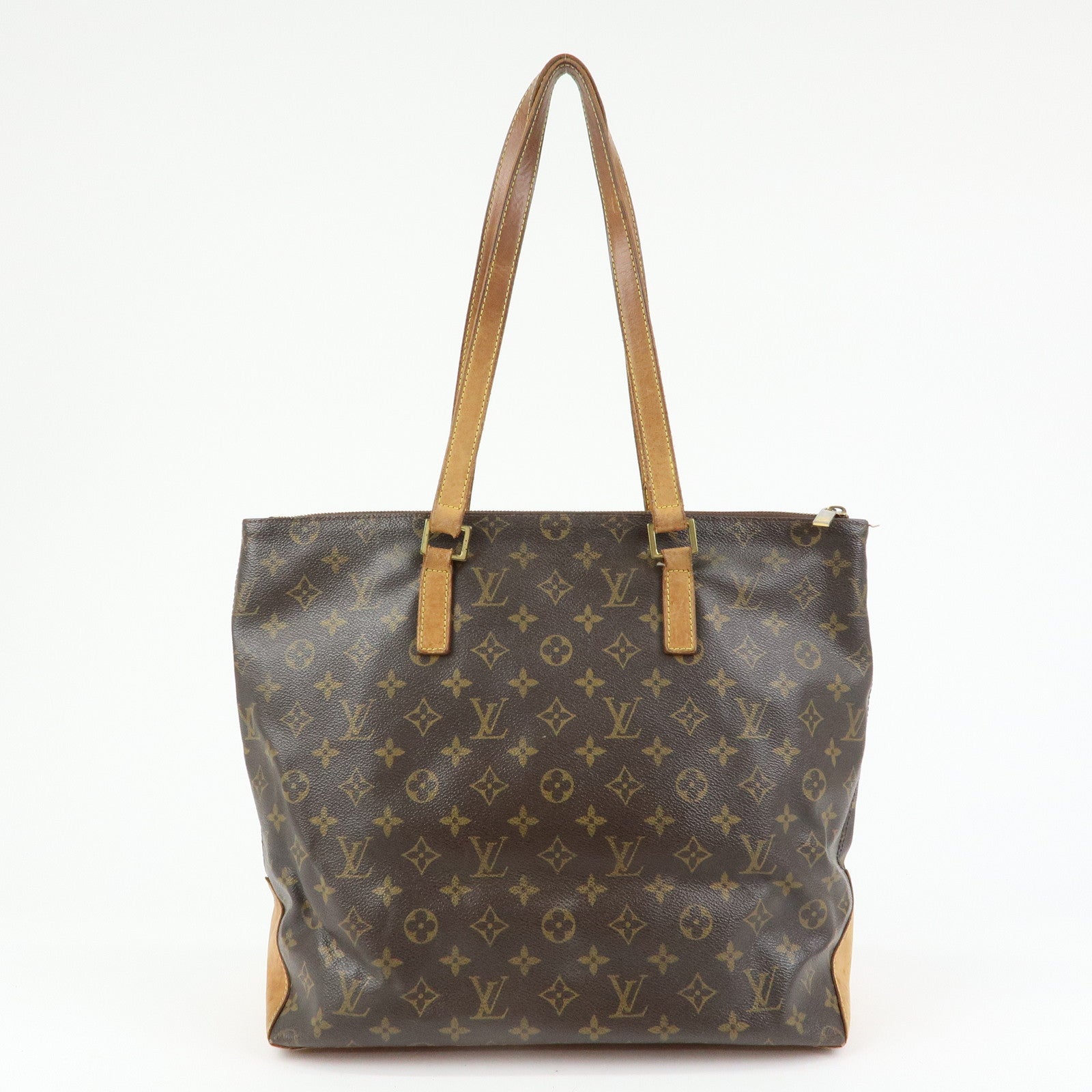 Louis Vuitton Monogram Cabas Mezzo Tote Bag Shoulder Bag M51151
