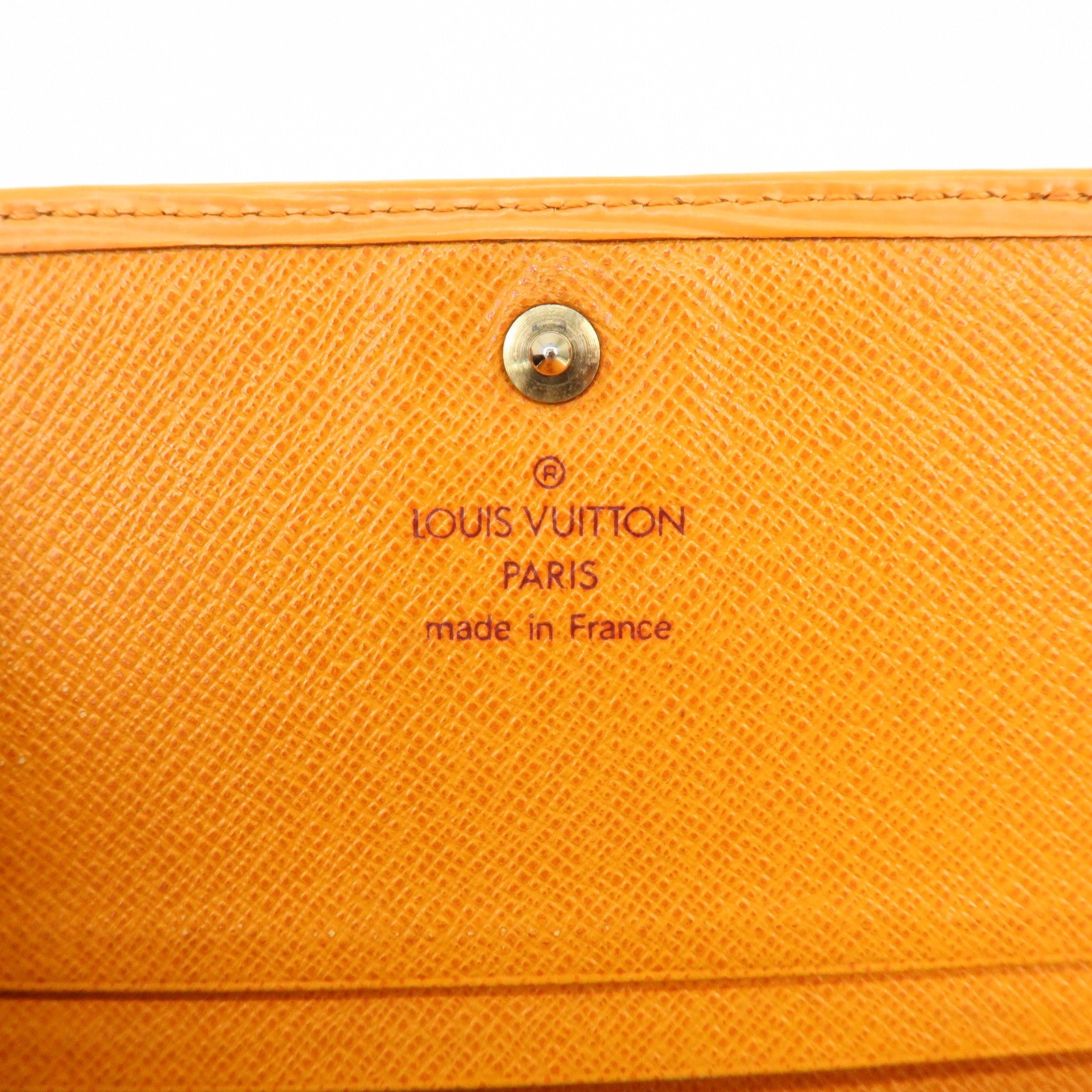 Louis Vuitton Epi Leather Porte Monnaie Billets Tresor M6350H