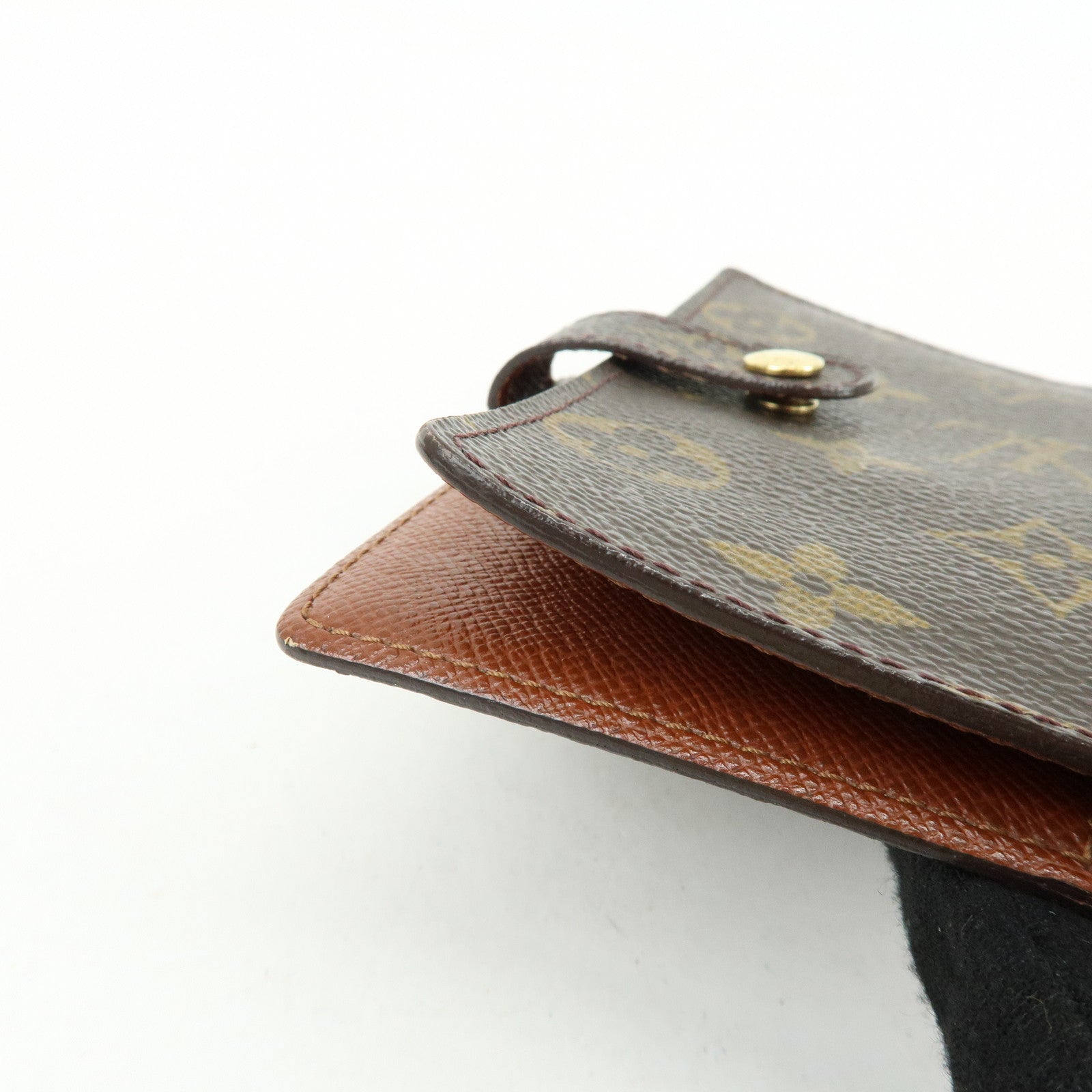 Louis Vuitton Monogram Agenda PM Planner Cover Brown R20005