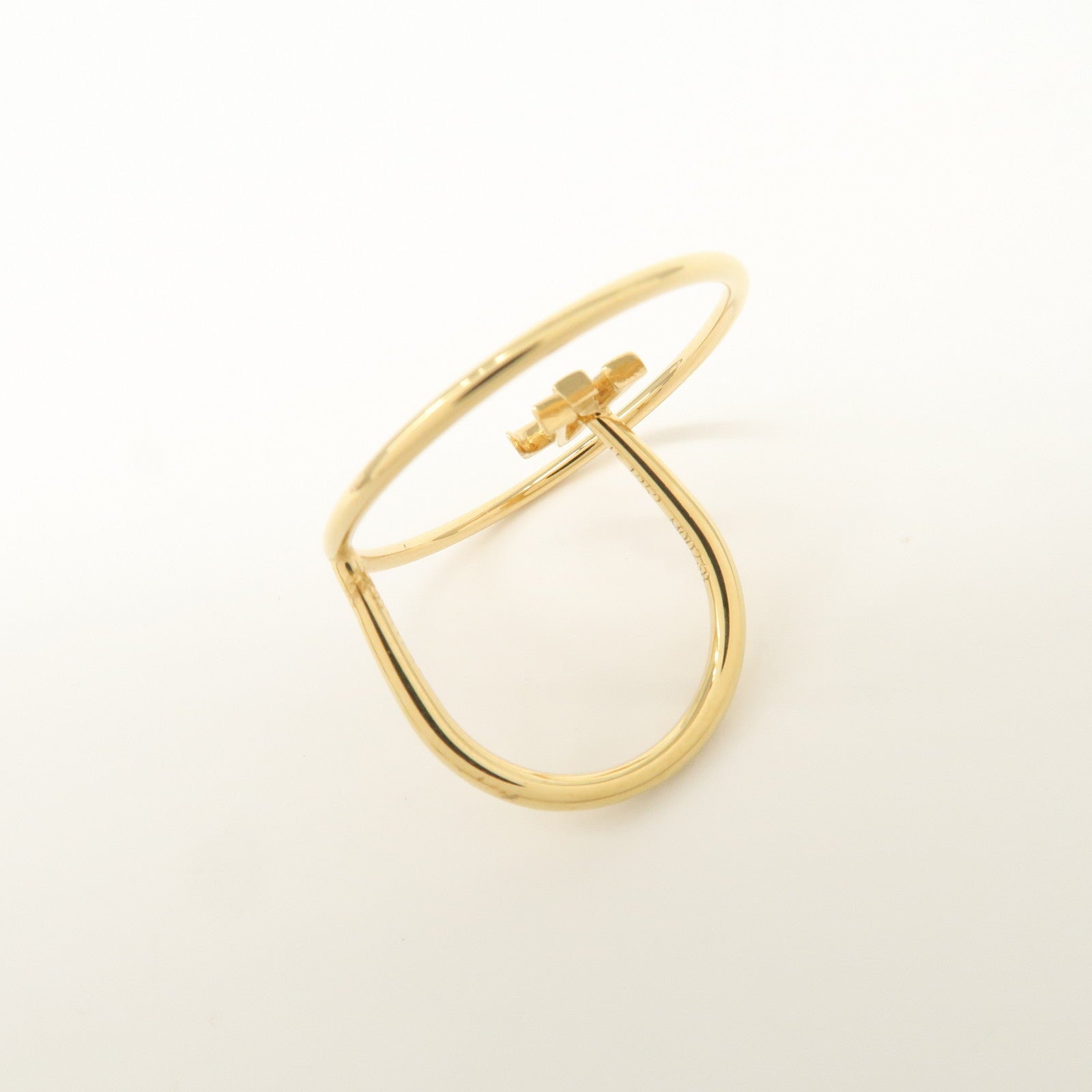 Louis Vuitton LV Eclipse Metal Ring Zipang Gold M00768