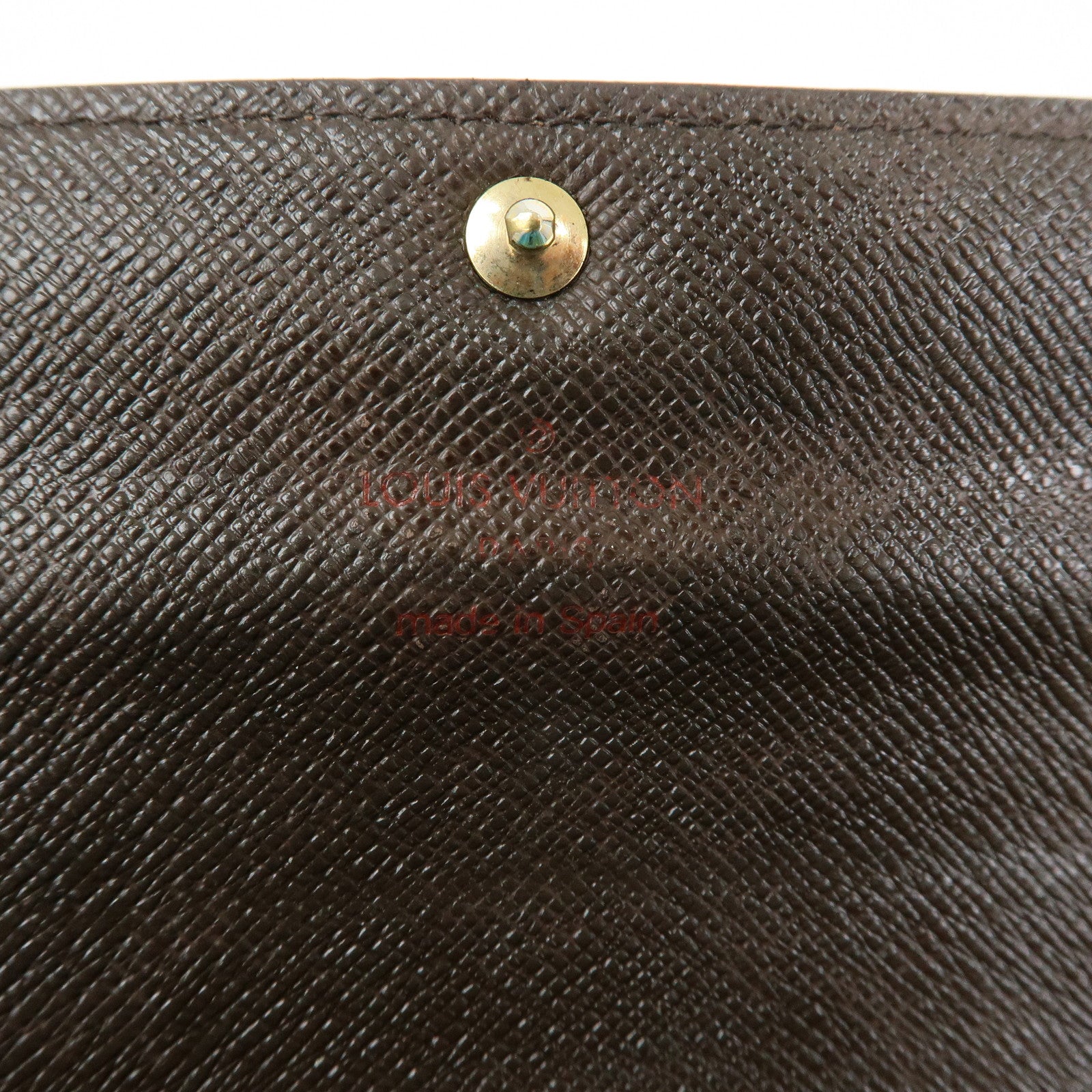 Louis Vuitton Damier Portefeuille Sarah Long Wallet Brown N61734