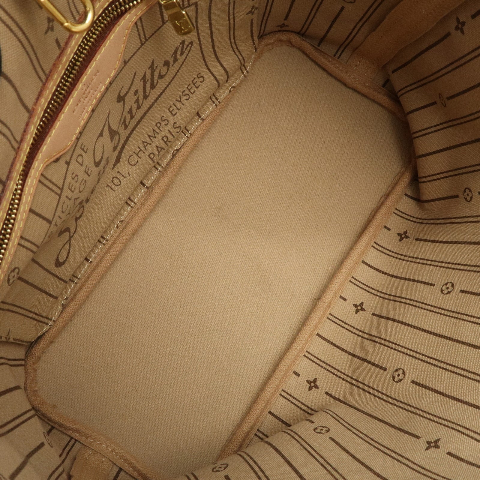 Louis Vuitton Monogram Neverfull PM Tote Bag Brown M40155