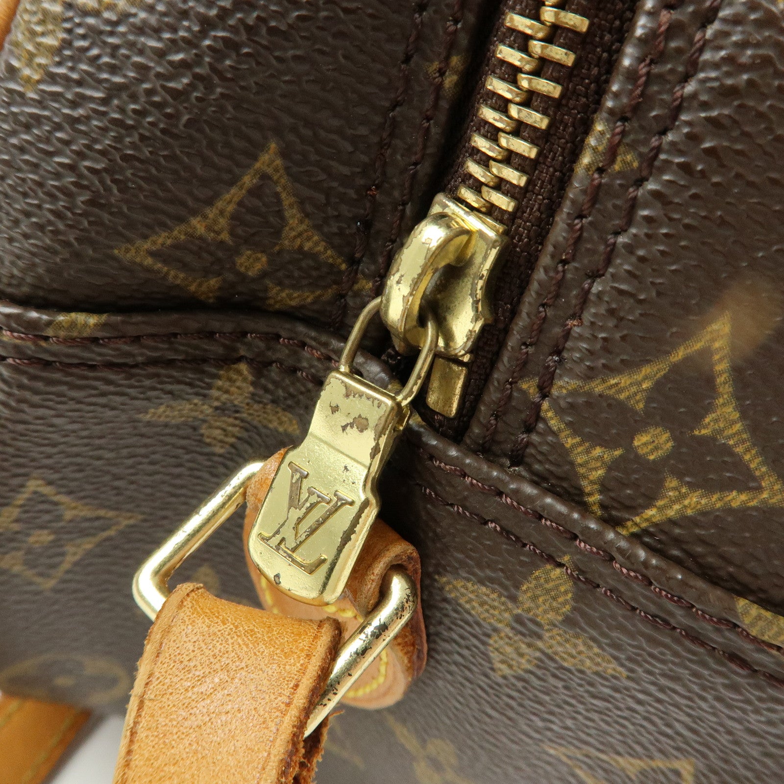 Louis Vuitton Monogram Blois Crossbody Shoulder Bag Brown M51221