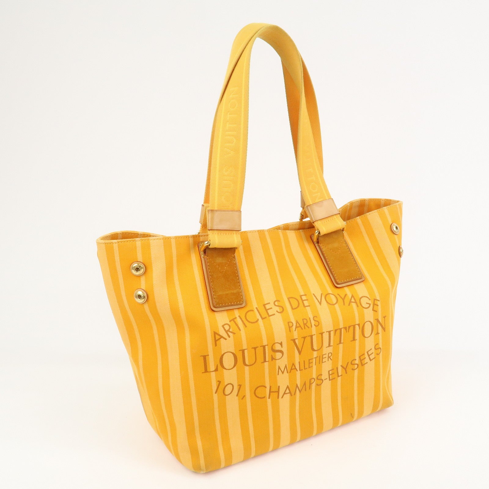 Louis Vuitton Plein Soleil Cabas PM Canvas Tote Bag Orange M94145