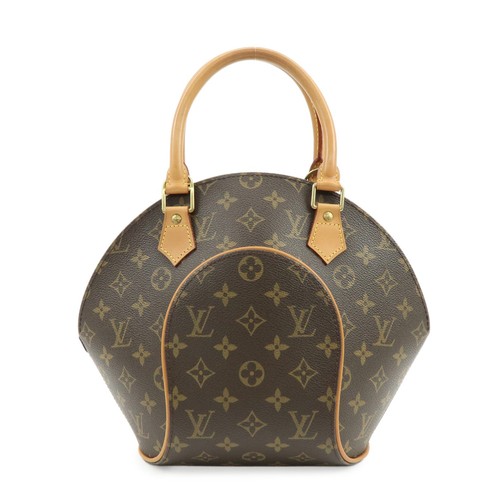 Louis Vuitton Monogram Ellipse PM Hand Bag Brown M51127