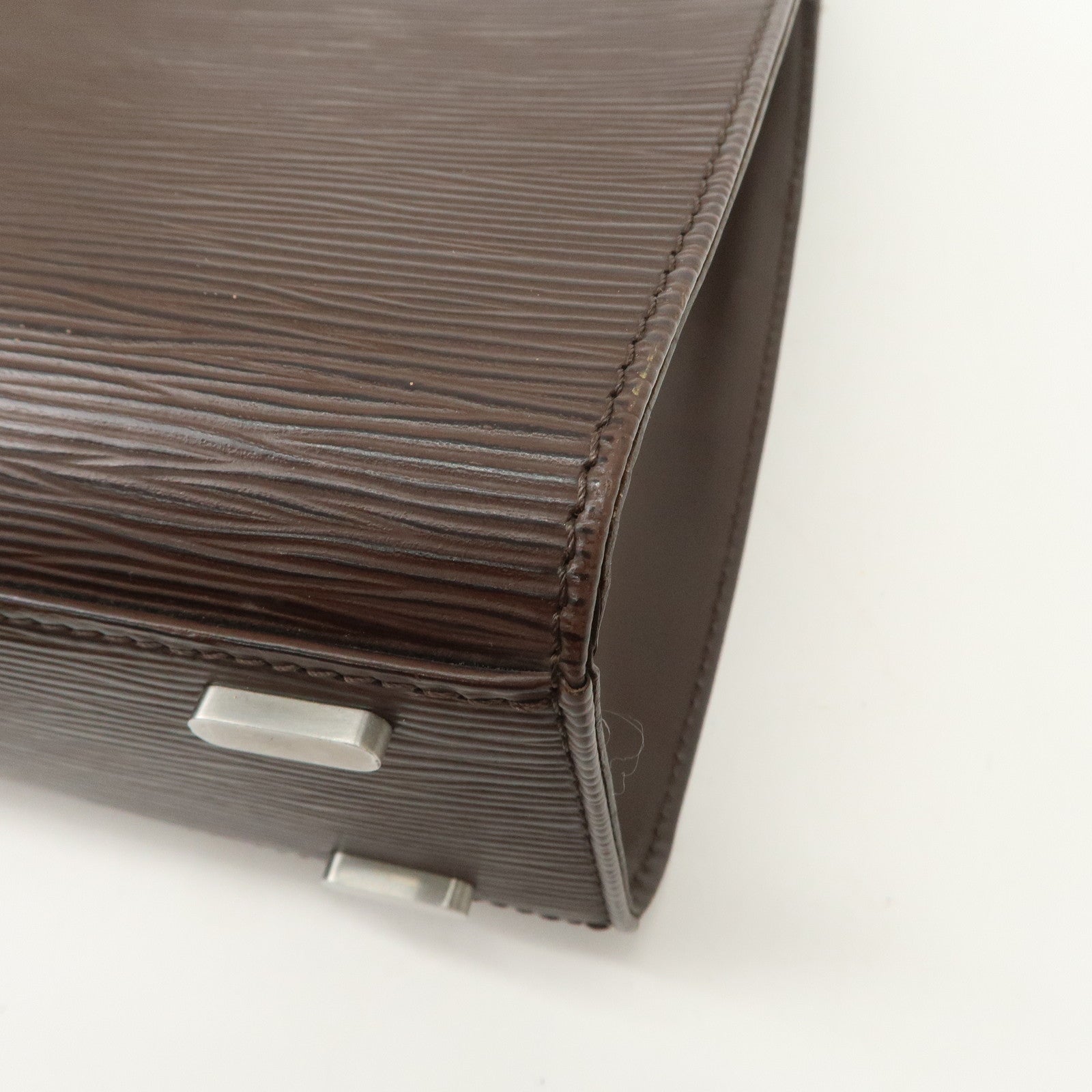 Louis Vuitton Epi Leather Figari PM Hand Bag Mocha M5201D