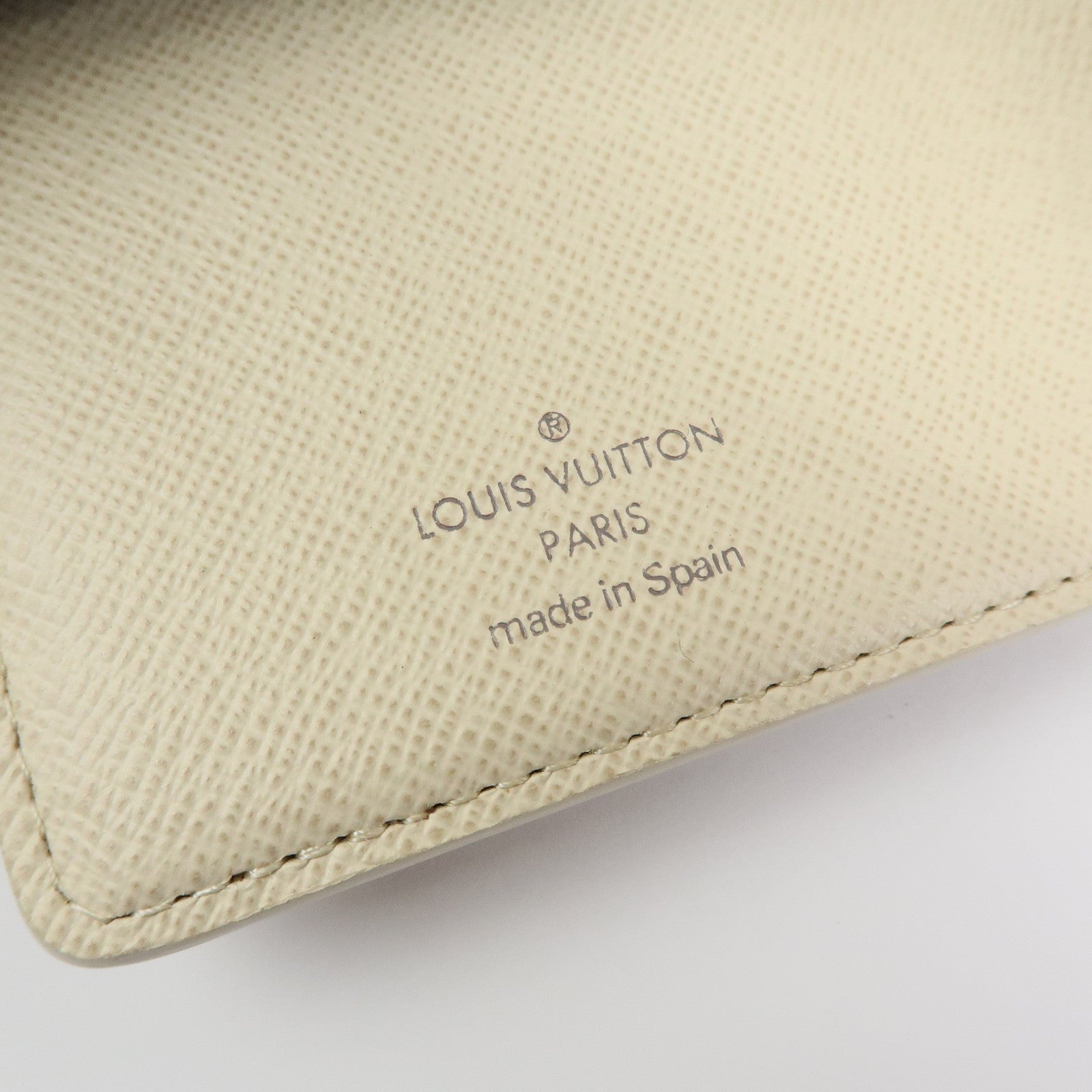 Louis Vuitton Damier Azur Compact Wallet Portefeuille Koala N60013