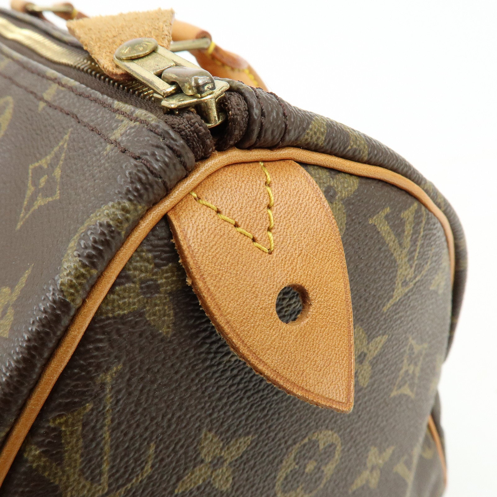 Louis Vuitton Monogram Speedy 30 Boston Bag Hand Bag Brown M41526