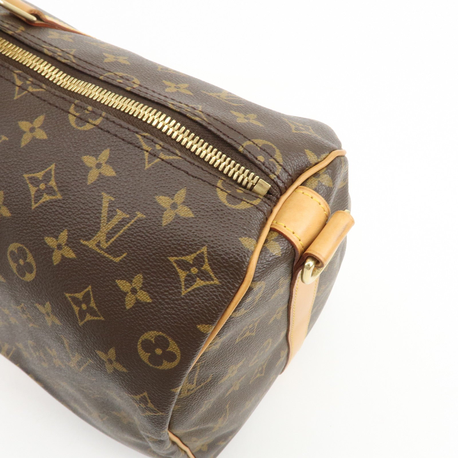 Louis Vuitton Monogram Keep All Bandouliere 50 Boston Bag M41416