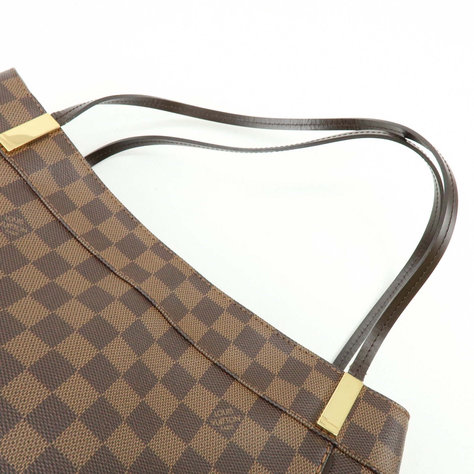 Louis Vuitton Damier Marylebone GM Canvas Tote Bag Brown N41214