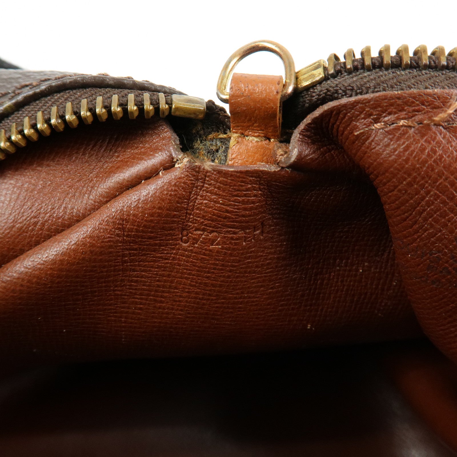 Louis Vuitton Monogram Papillon 30 Hand Bag Brown M51365