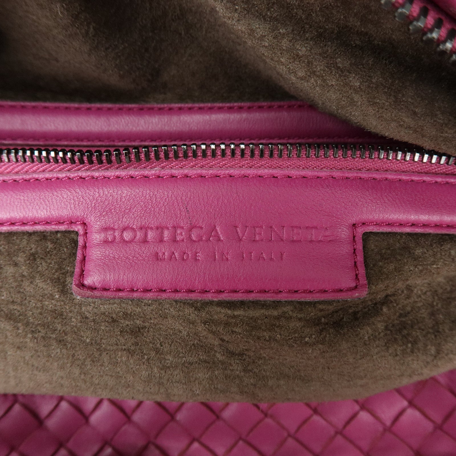 BOTTEGA VENETA Montaigne Lamb Skin Shoulder Bag Purple 272801