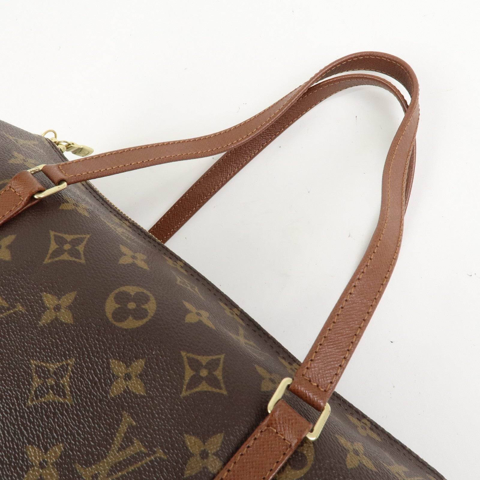 Louis Vuitton Monogram Papillon 30 Hand Bag Brown M51365