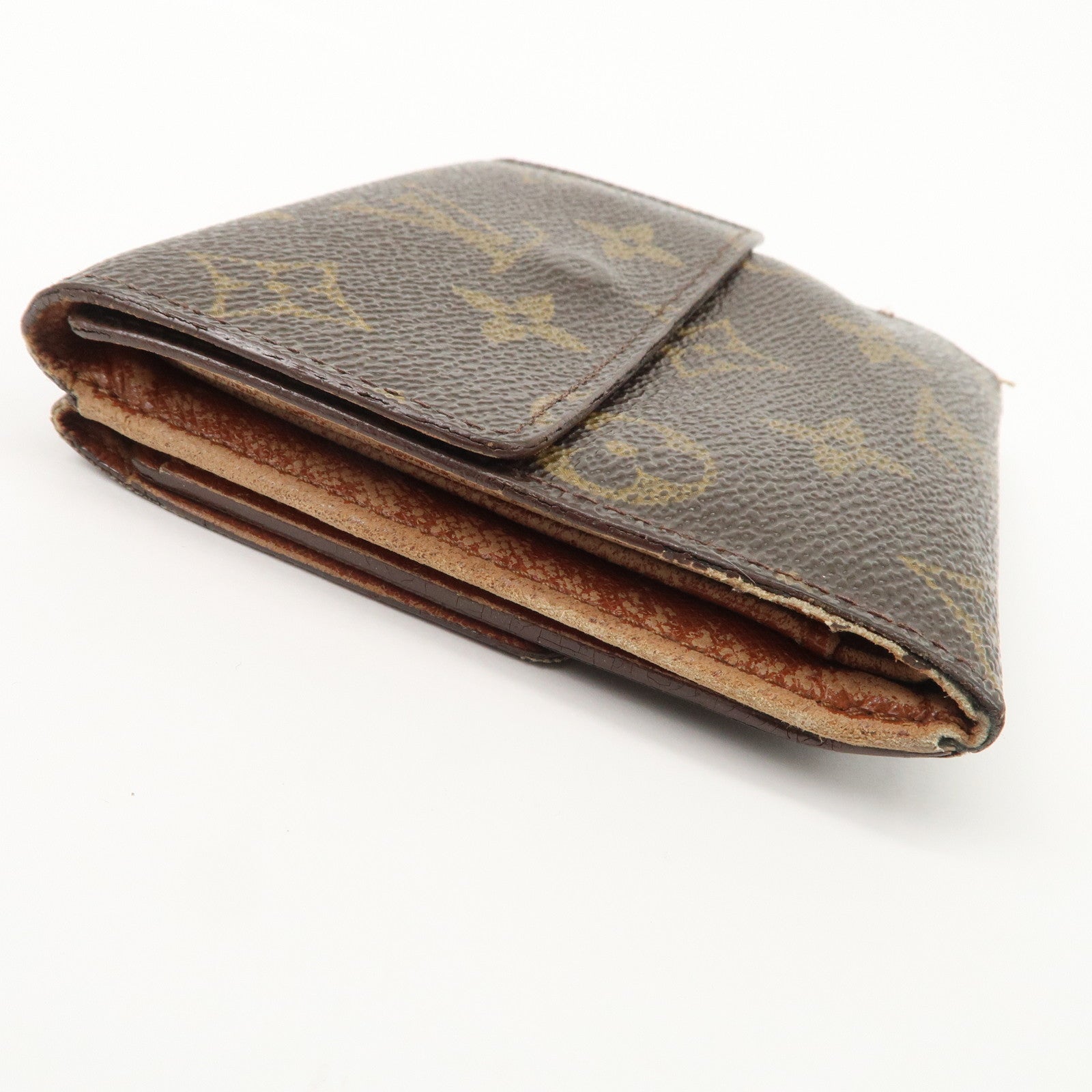 Louis Vuitton Monogram Set of 3 Wallet M61652 M61660 M61207 Used