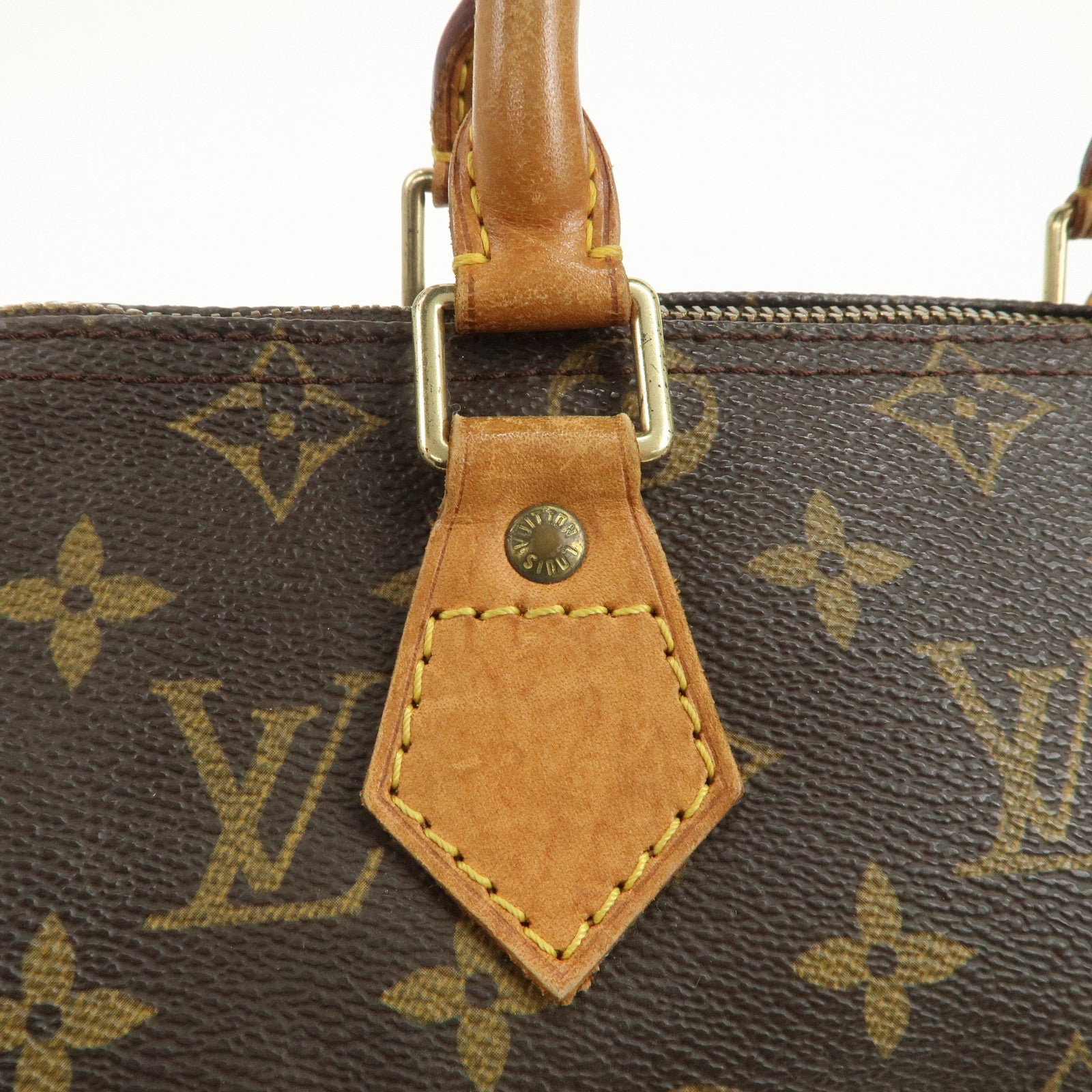 Louis Vuitton Monogram Speedy 25 Boston Bag Hand Bag Brown M41528