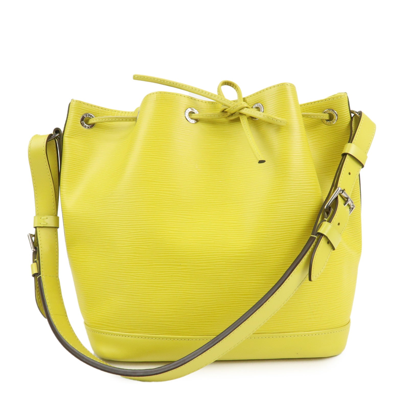 Louis Vuitton Epi Petit Noe Shoulder Bag Pistache M44107