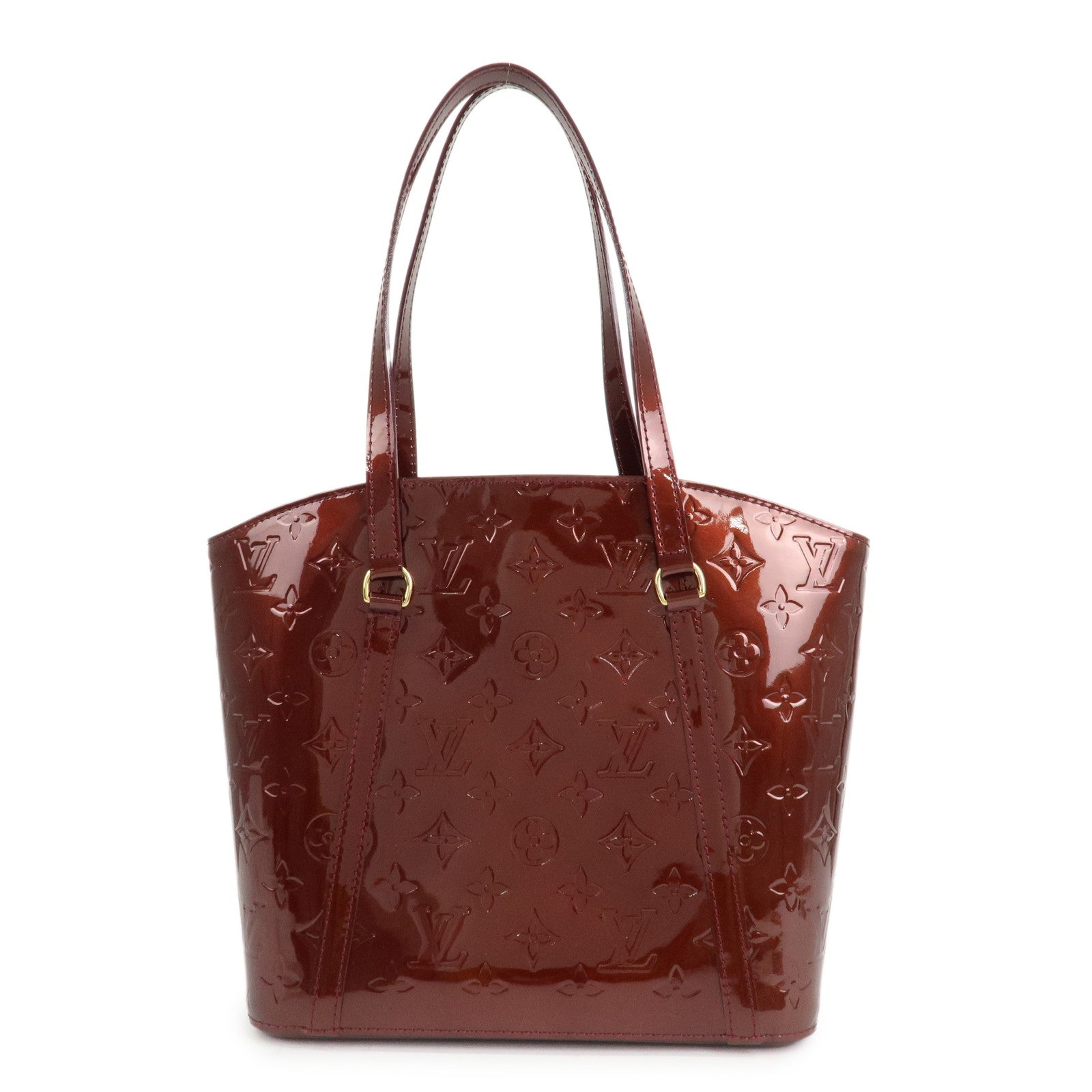 Louis Vuitton Monogram Vernis Avalon MM Tote Bag Amarante M91567