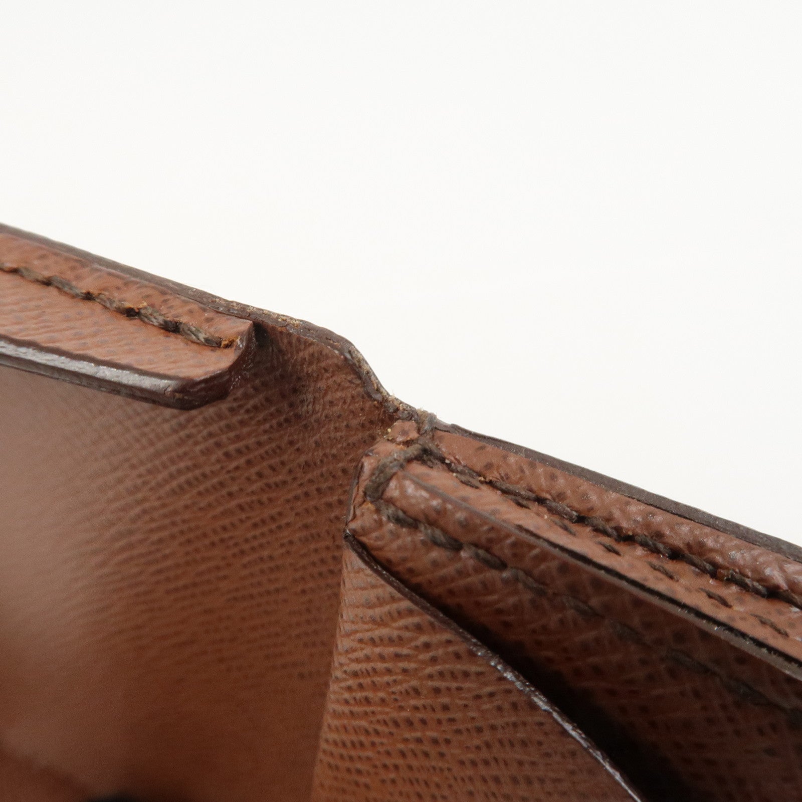 Louis Vuitton Monogram Portemonnaie Cuvette Coin Case Brown M61960