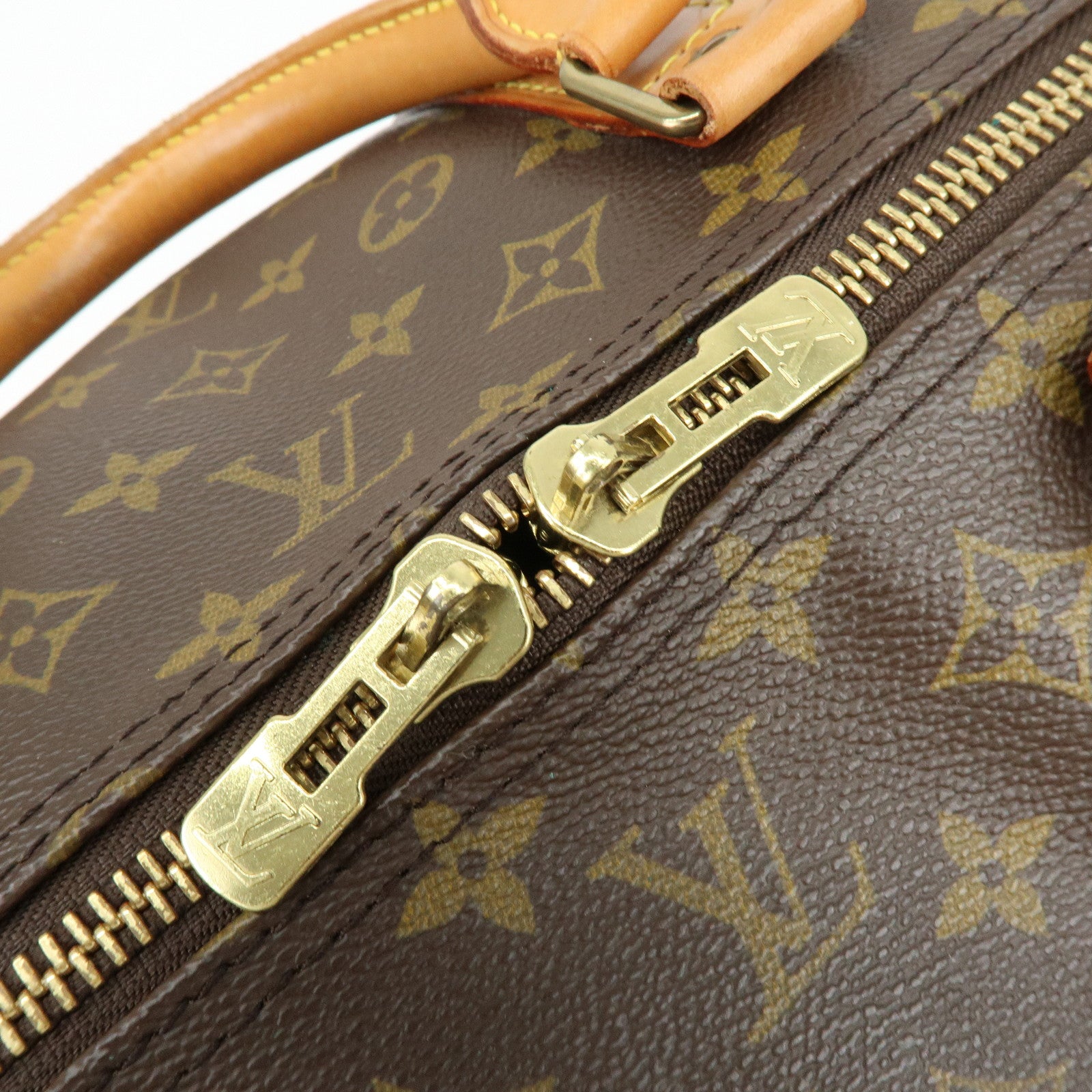 Louis Vuitton Monogram Keep All Bandouliere 60 Boston Bag M41412 Auth Used F/S