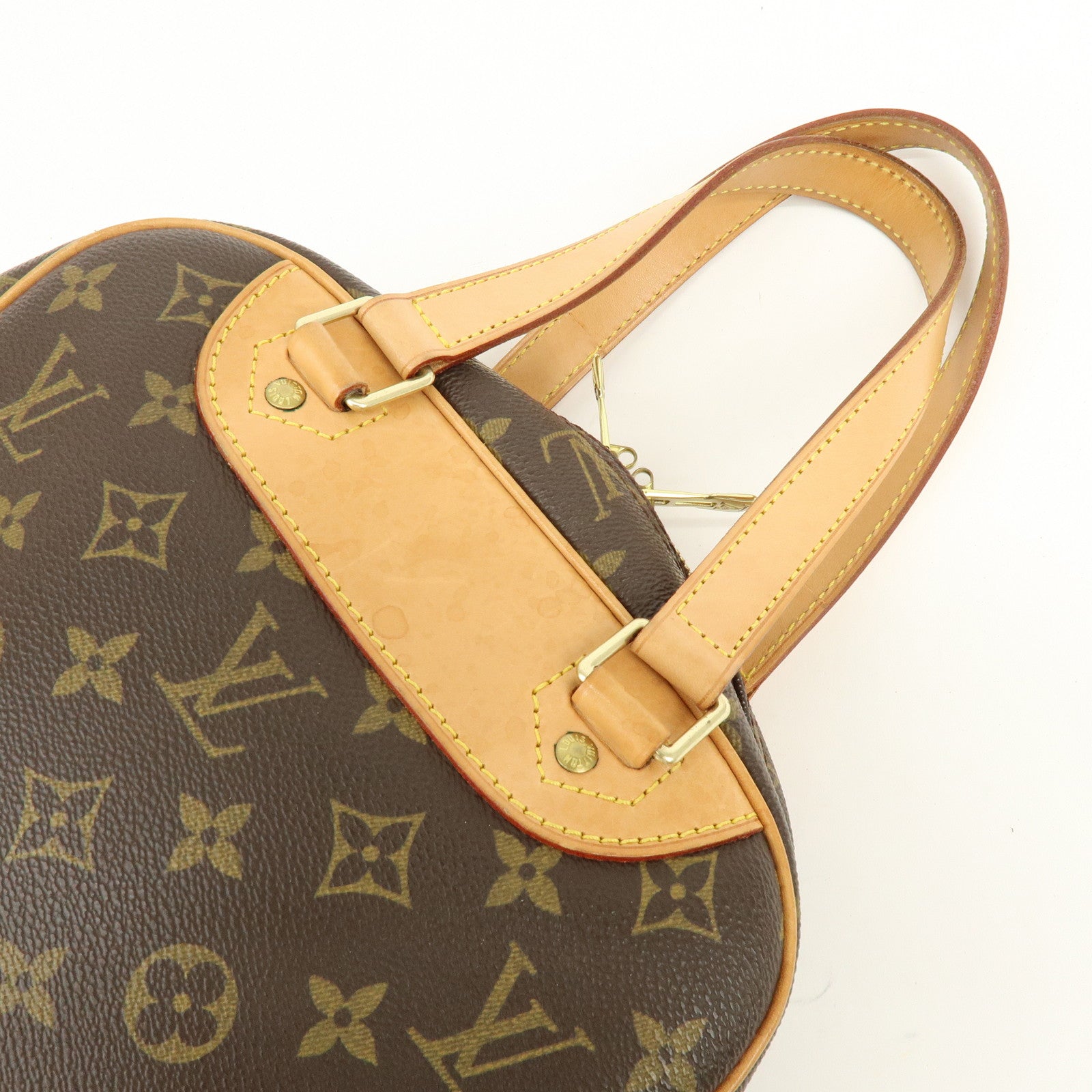 Louis Vuitton Monogram Excursion Shoes Case Hand Bag M41450