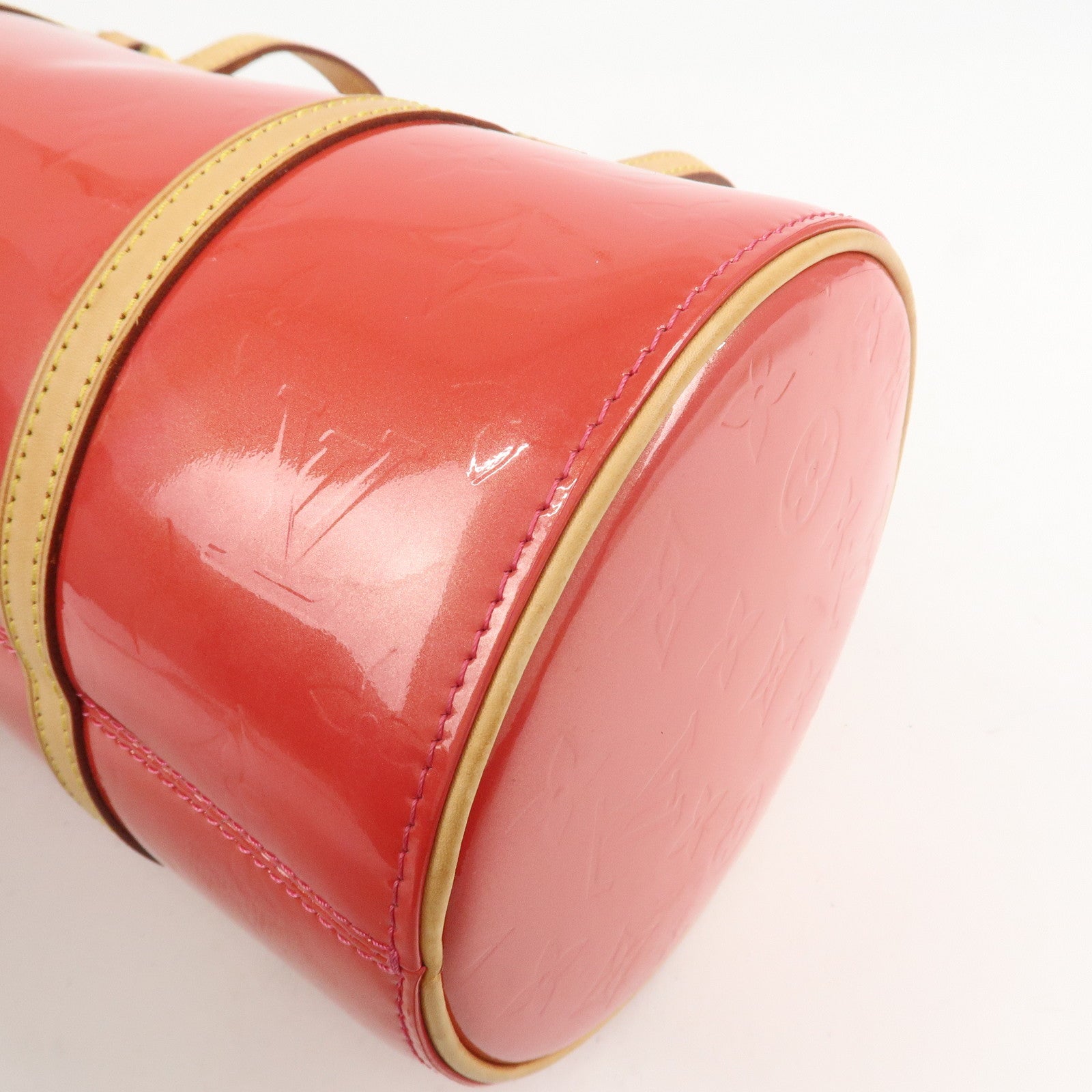 Louis Vuitton Monogram Vernis Leather Bedford Shoulder Hand Bag Framboise M9133F