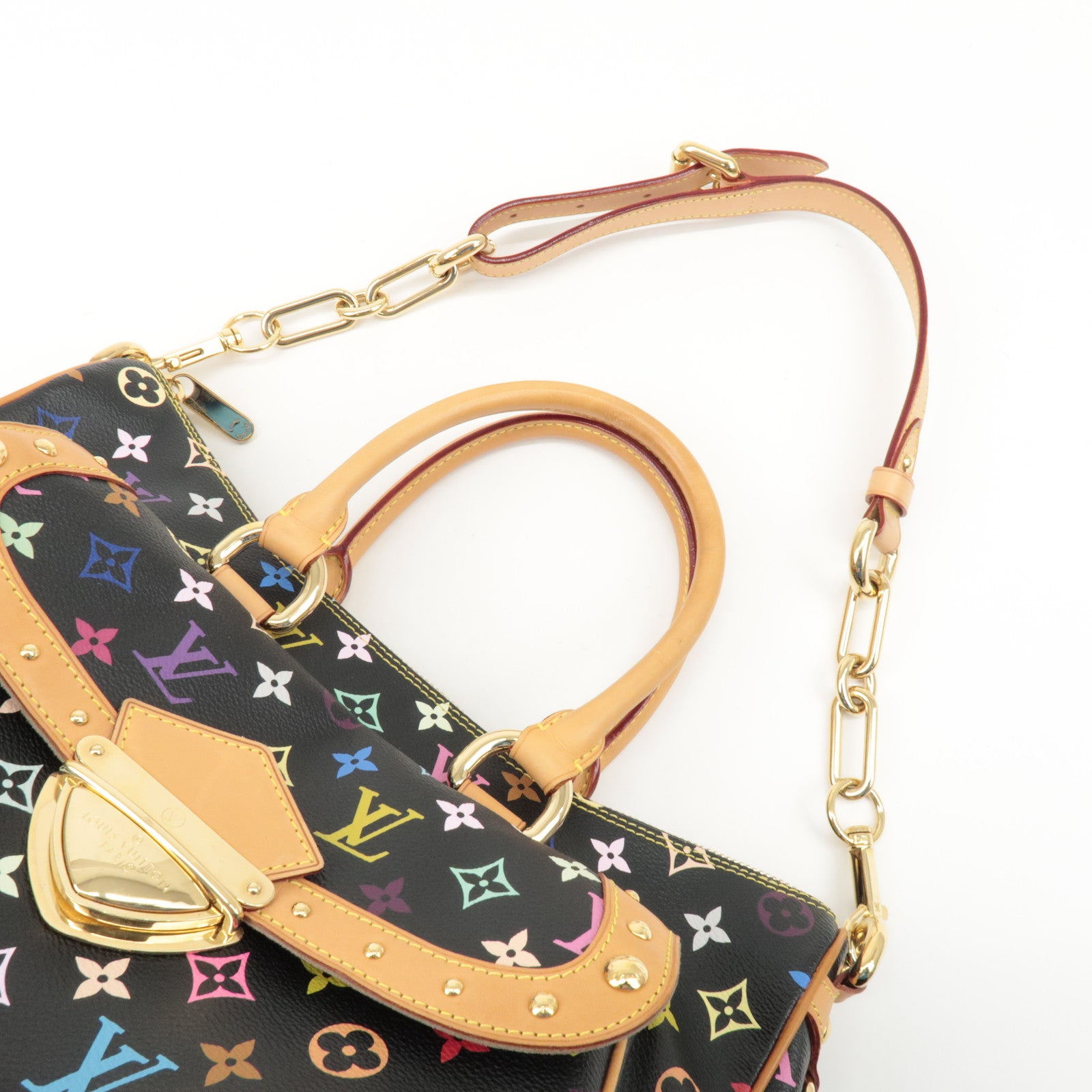 Louis Vuitton Monogram Multicolor Rita Shoulder Bag M40126 Used