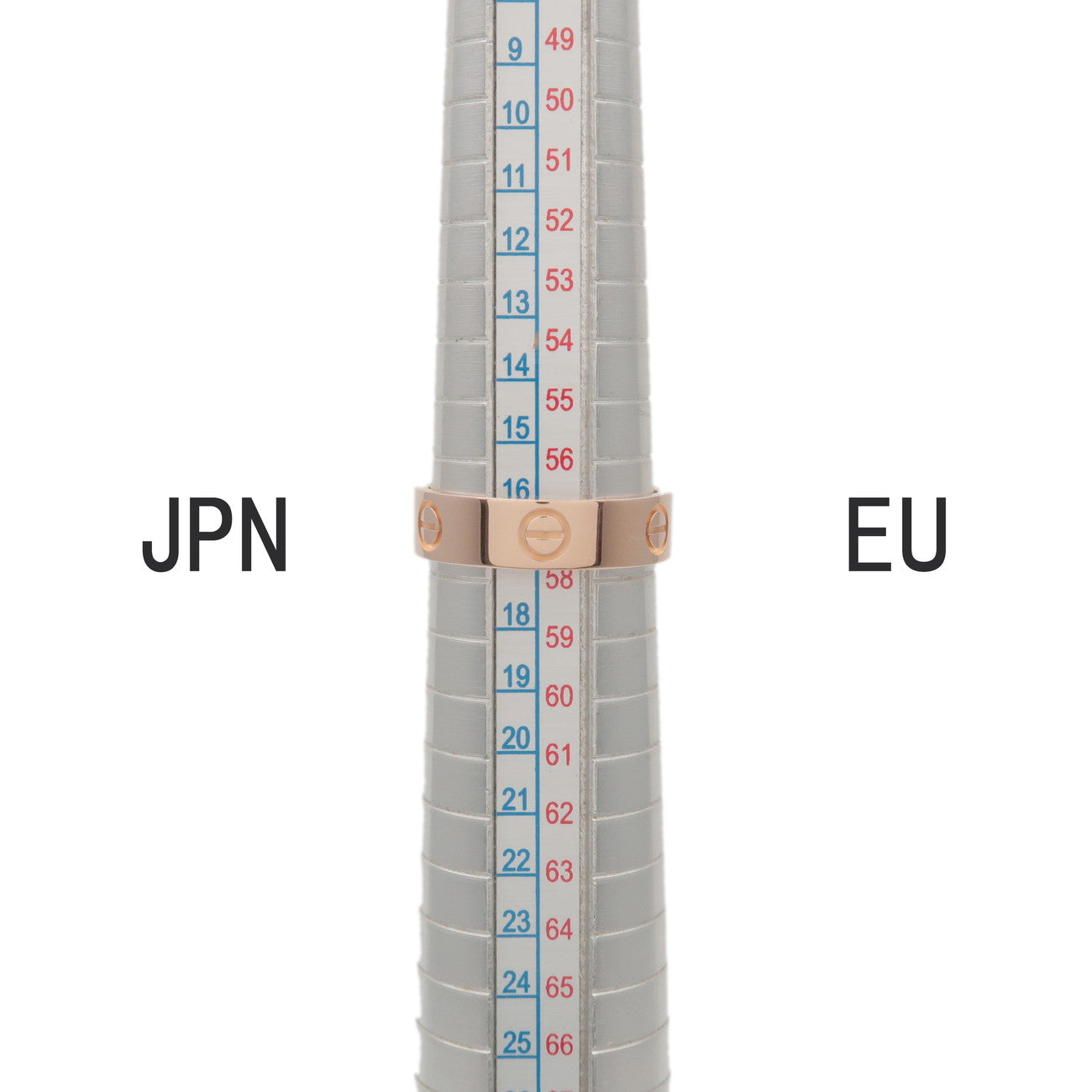 Cartier Love Ring K18 750PG Rose Gold #57 US8 EU57 HK17.5