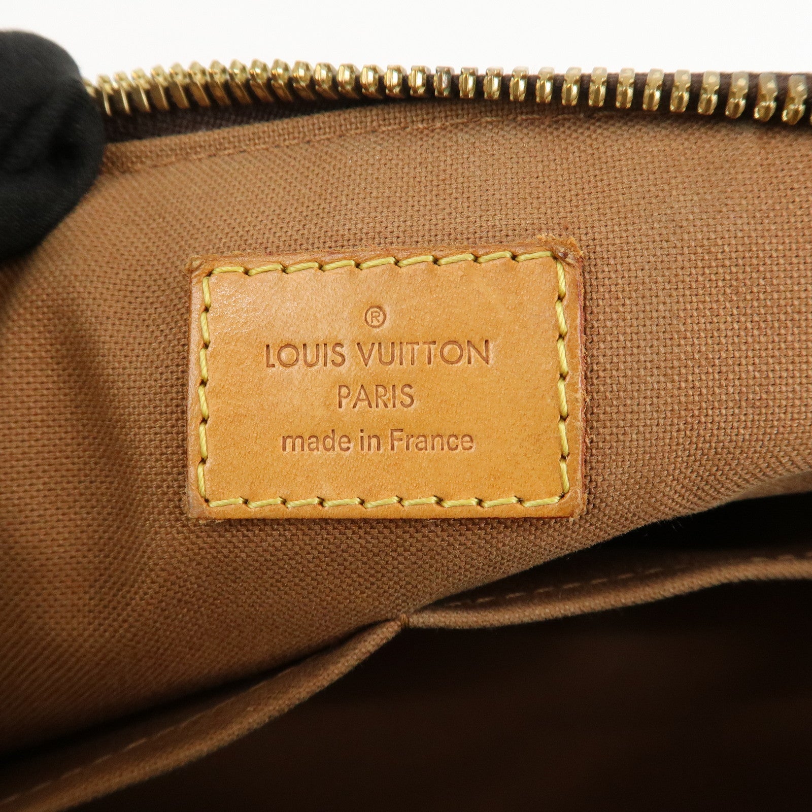 Louis Vuitton Monogram Tivoli PM Hand Bag Shoulder Bag Brown M40143 Used