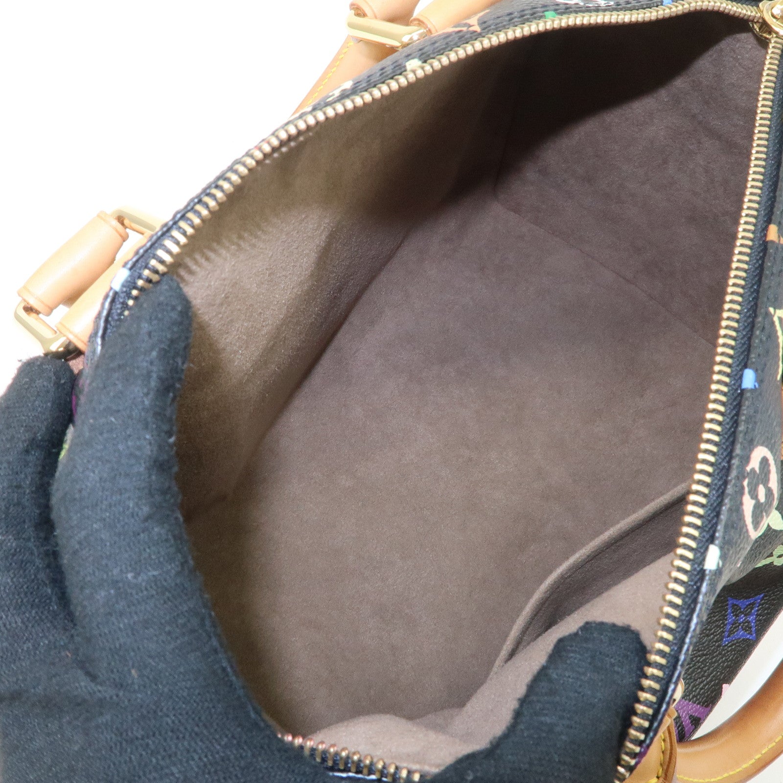 Louis Vuitton Monogram Multicolor Speedy 30 Hand Bag M92642 Used