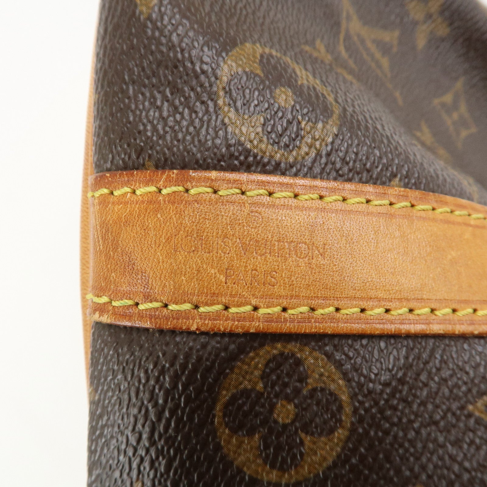 Louis Vuitton Monogram Petit Noe Shoulder Bag Brown M42226