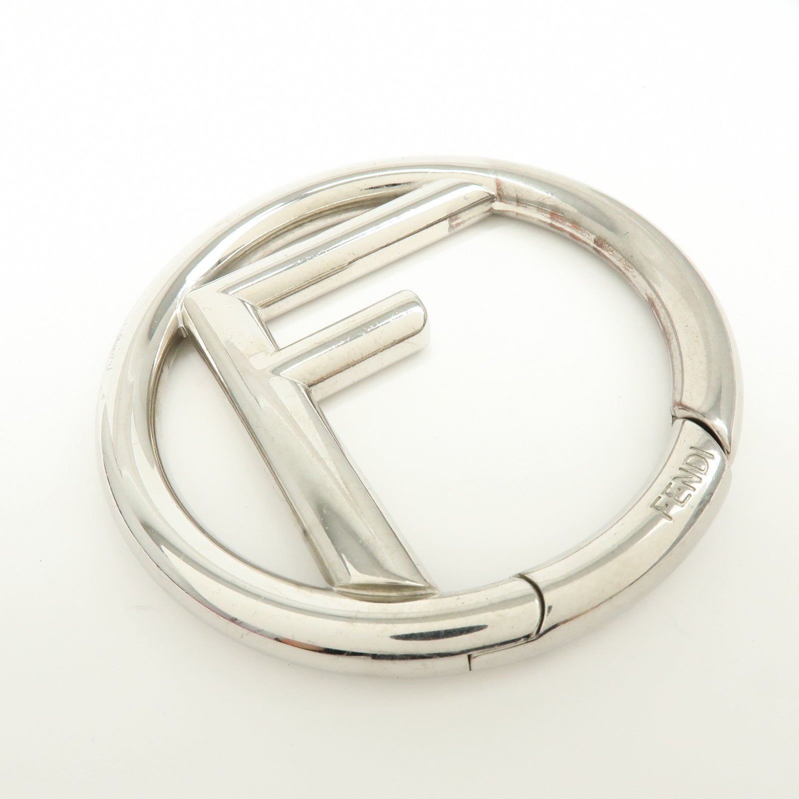 FENDI Zuccca F is FENDI Leather Velvet Triplette Clutch Bag 8BS001