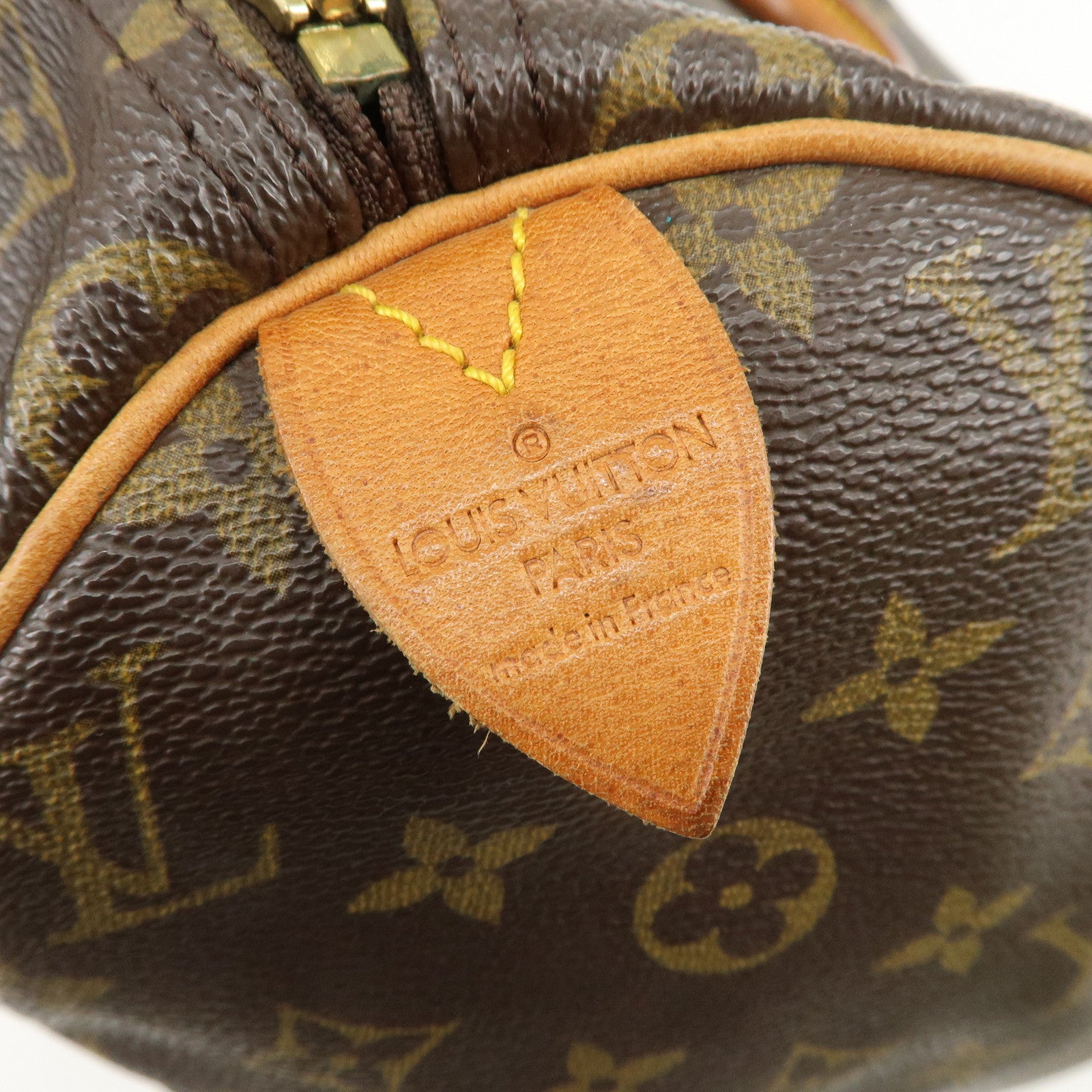 Louis Vuitton Monogram Speedy 30 Boston Bag Hand Bag Brown M41526