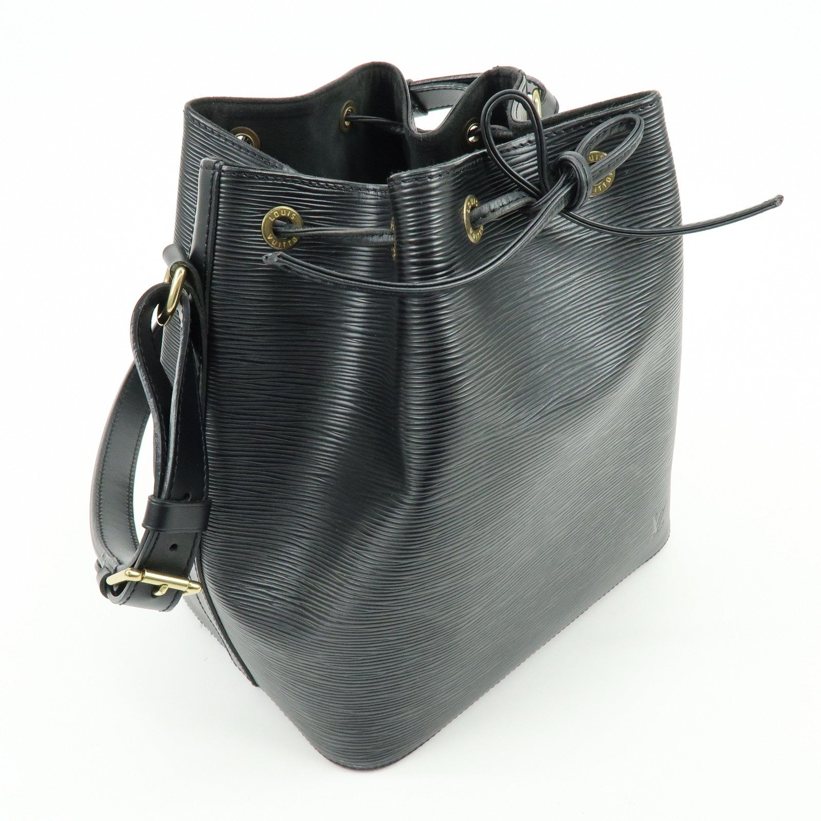 Louis Vuitton Epi Petit Noe Shoulder Bag Noir Black M59012