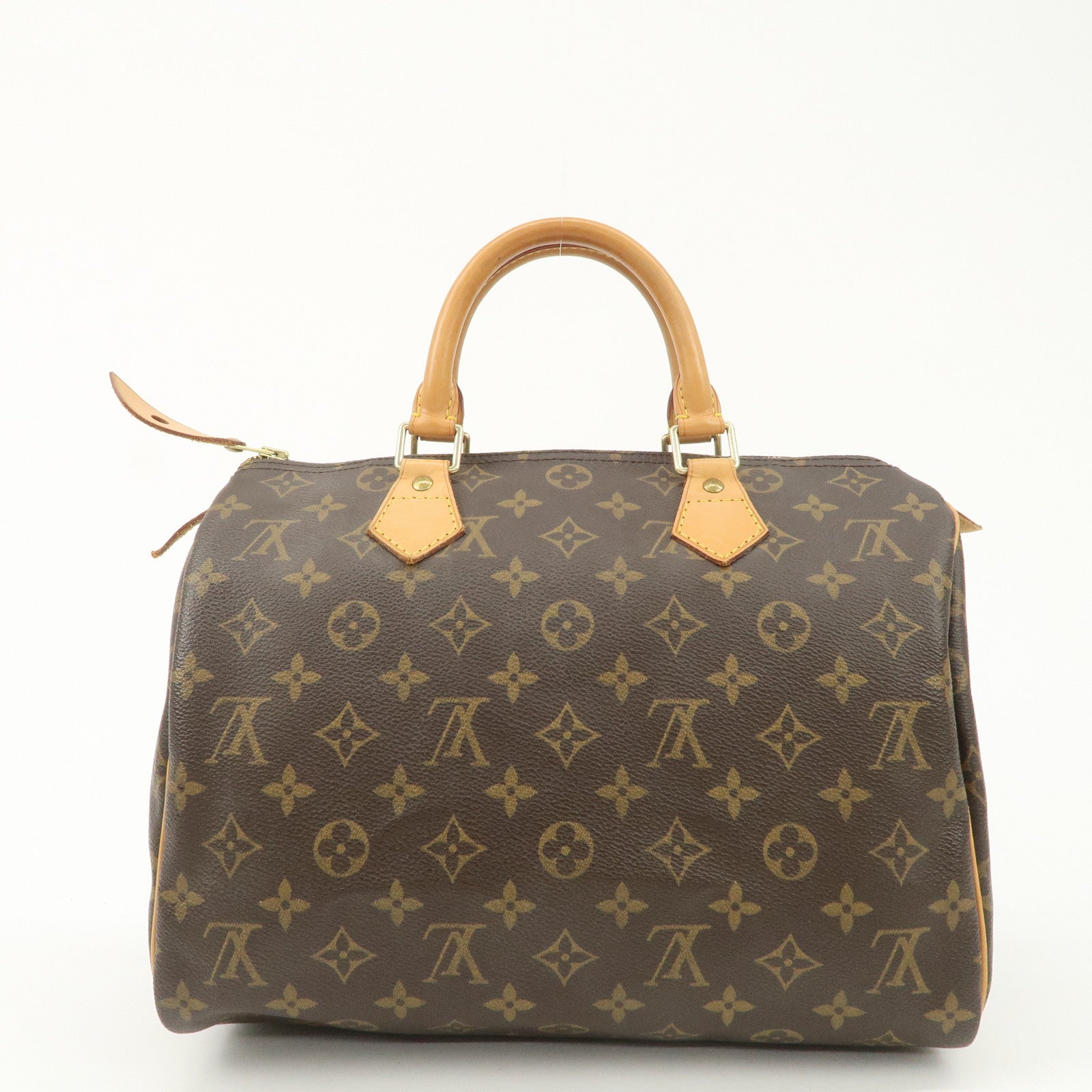 Louis Vuitton Monogram Speedy 30 Boston Bag Hand Bag Brown M41526