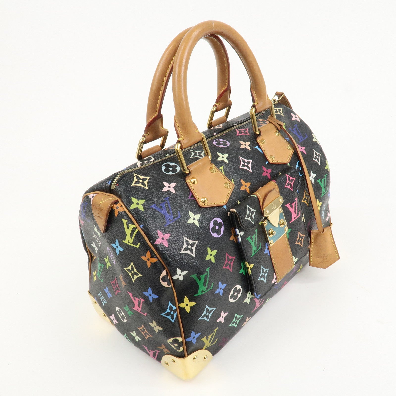 Louis Vuitton Monogram Multicolor Speedy 30 Hand Bag M92642