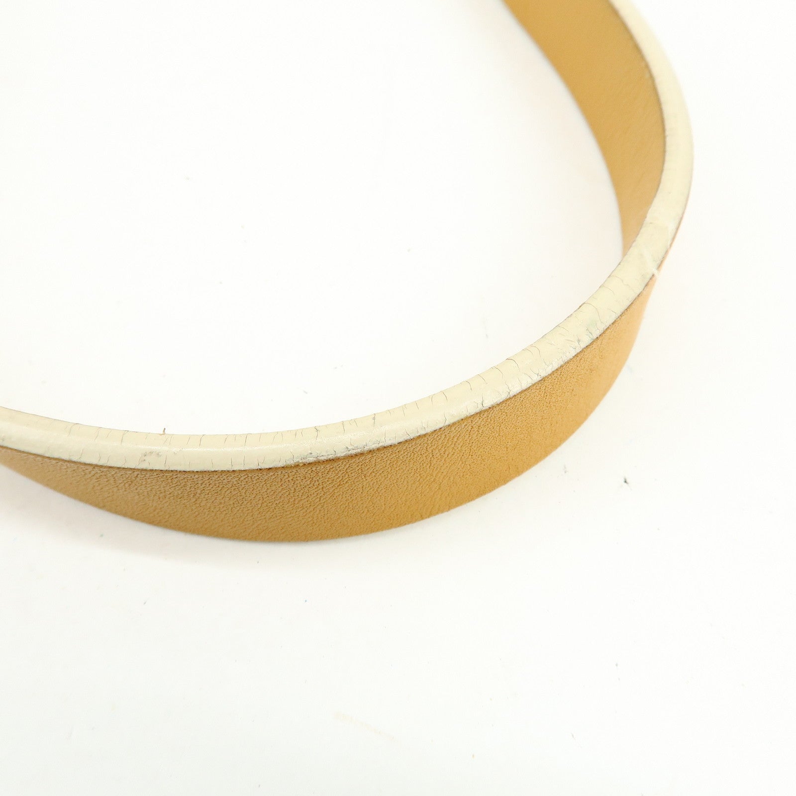 LOEWE Leather Shoulder Bag Hand Bag Light Brown