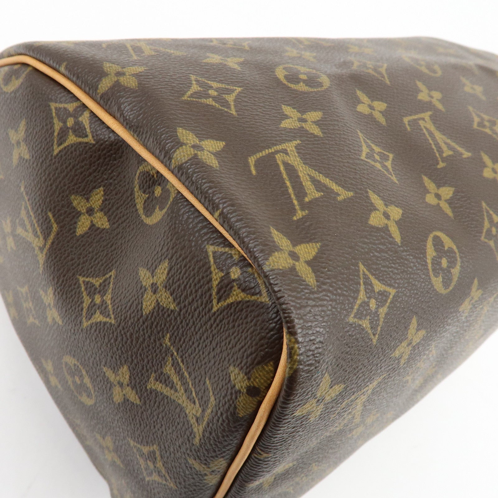 Louis Vuitton Monogram Speedy 30 Boston Bag Hand Bag Brown M41526