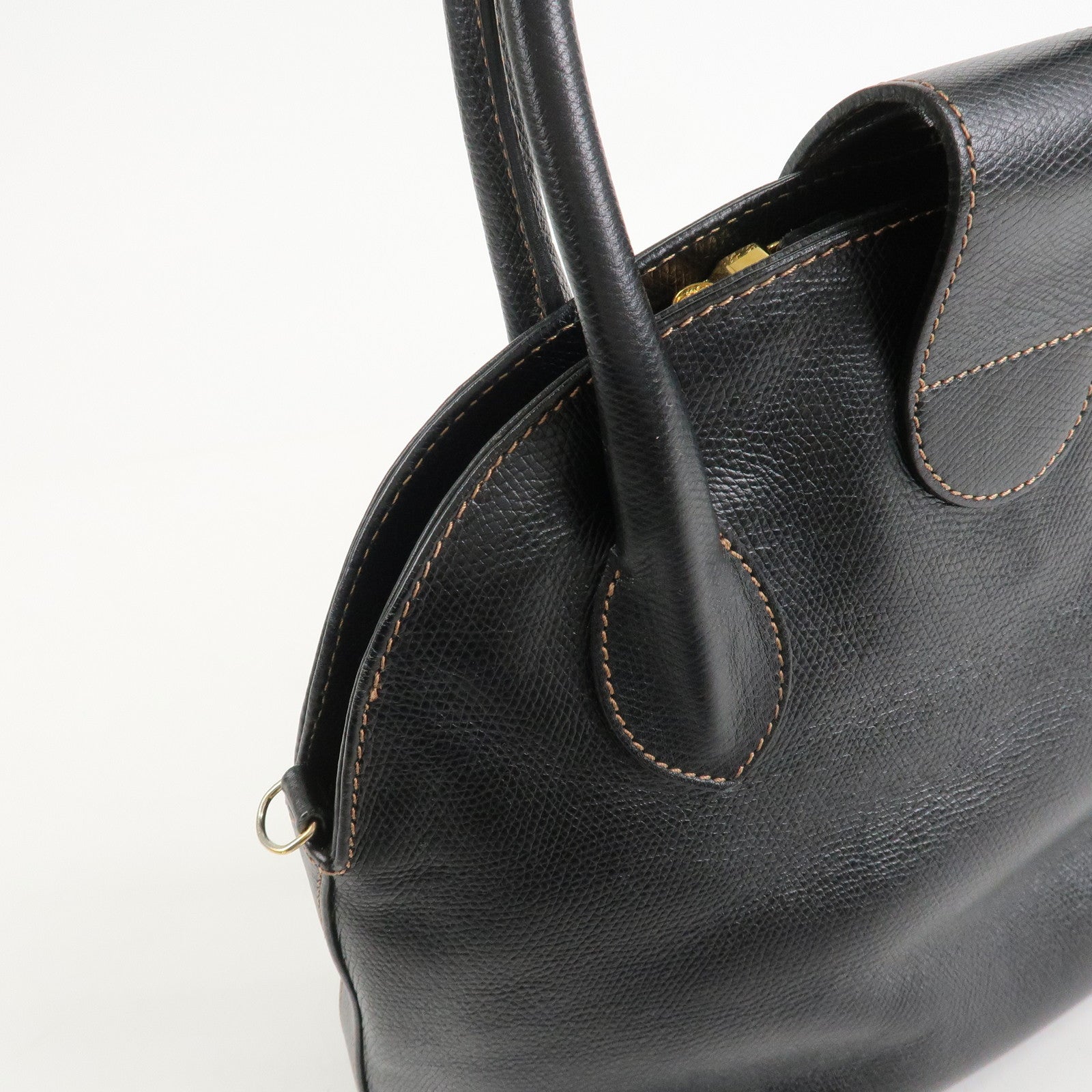 LOEWE Anagram Leather 2WAY Bag Shoulder bag Hand Bag Black