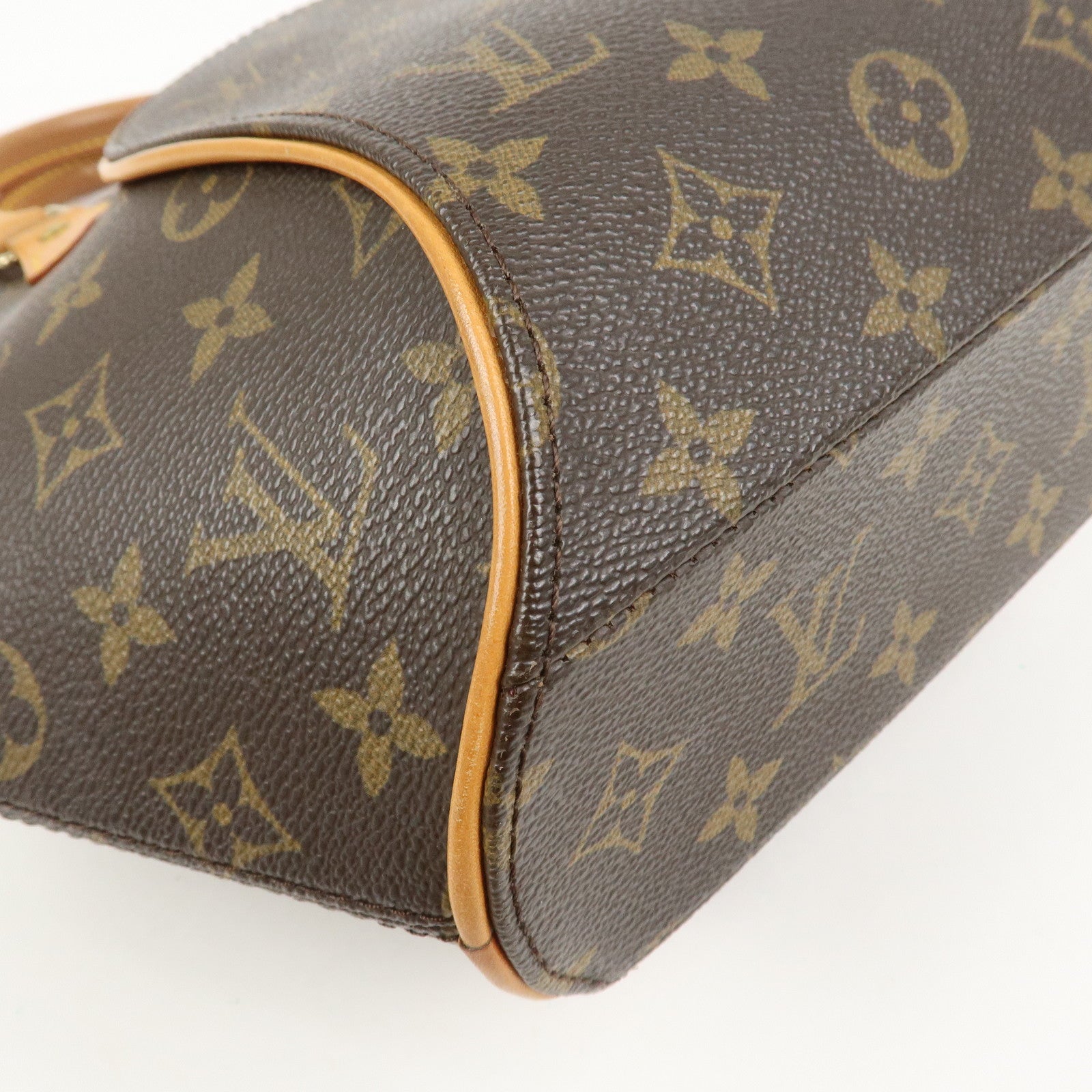 Louis Vuitton Monogram Ellipse PM Hand Bag Brown M51127