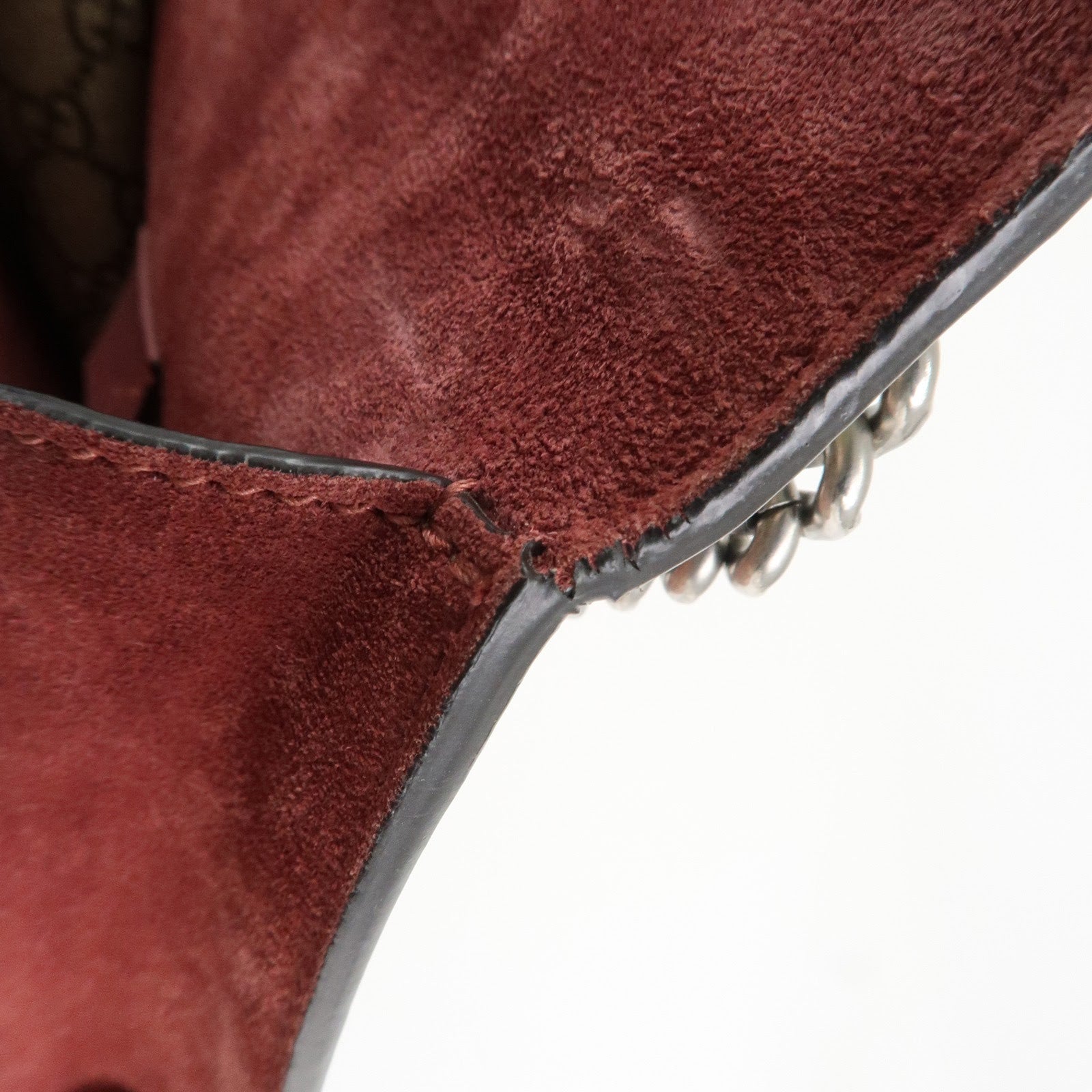 GUCCI Dionysus GG Blooms GG Supreme Shoulder Bag Beige Red 421970 Used