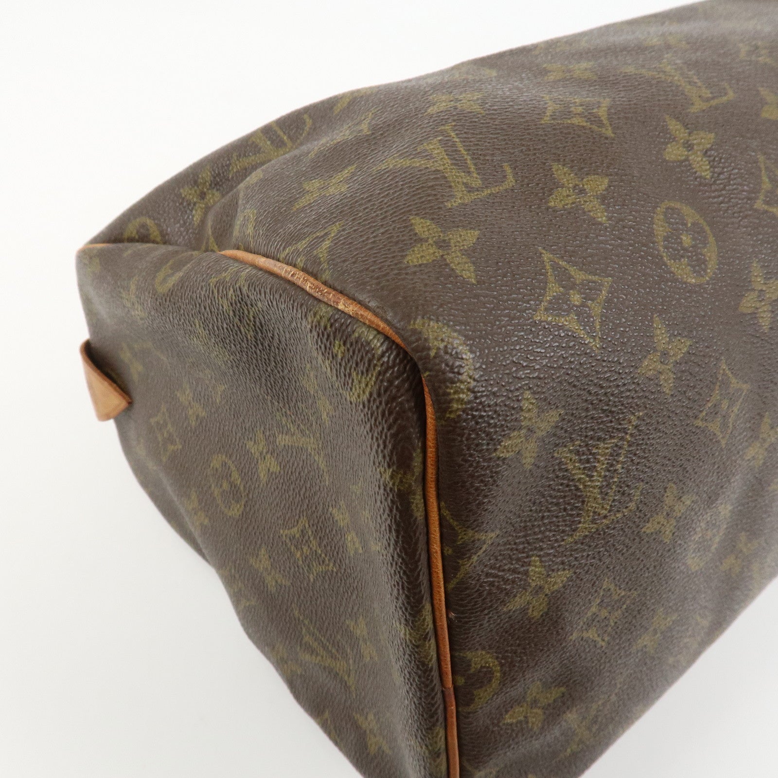 Louis Vuitton Monogram Speedy 30 Boston Bag Hand Bag Brown M41526