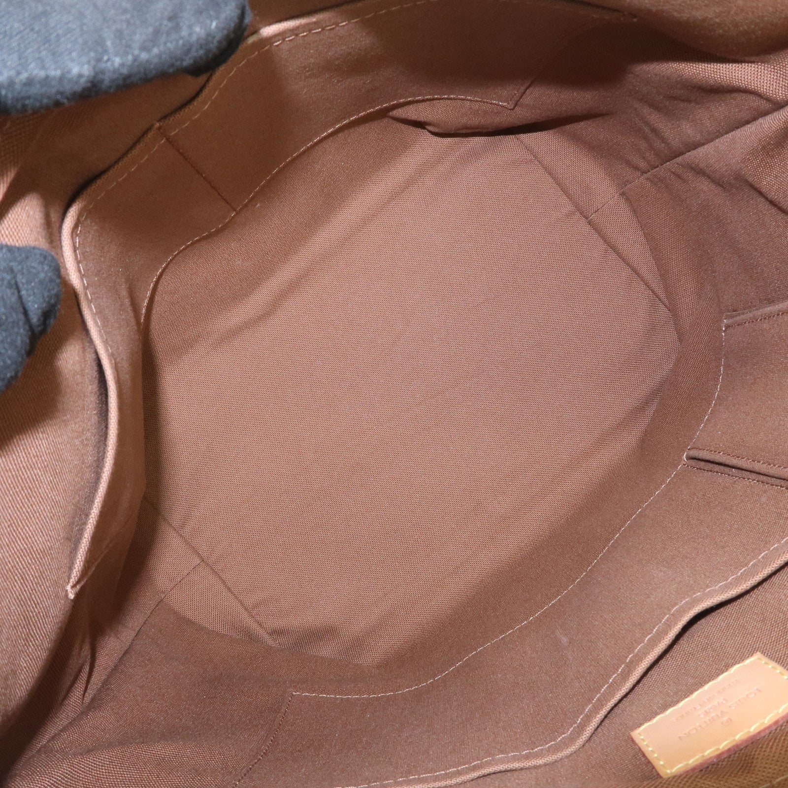 Louis Vuitton Monogram Palermo PM 2Way Bag Hand Bag Brown M40145