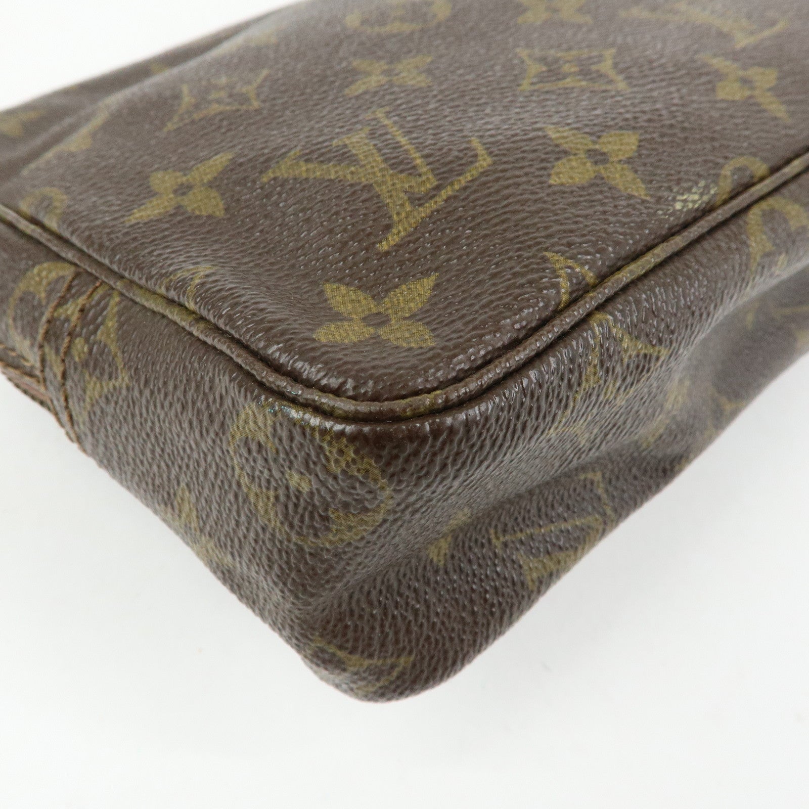 Louis Vuitton Monogram Trousse Toilette 23 Pouch Brown M47524