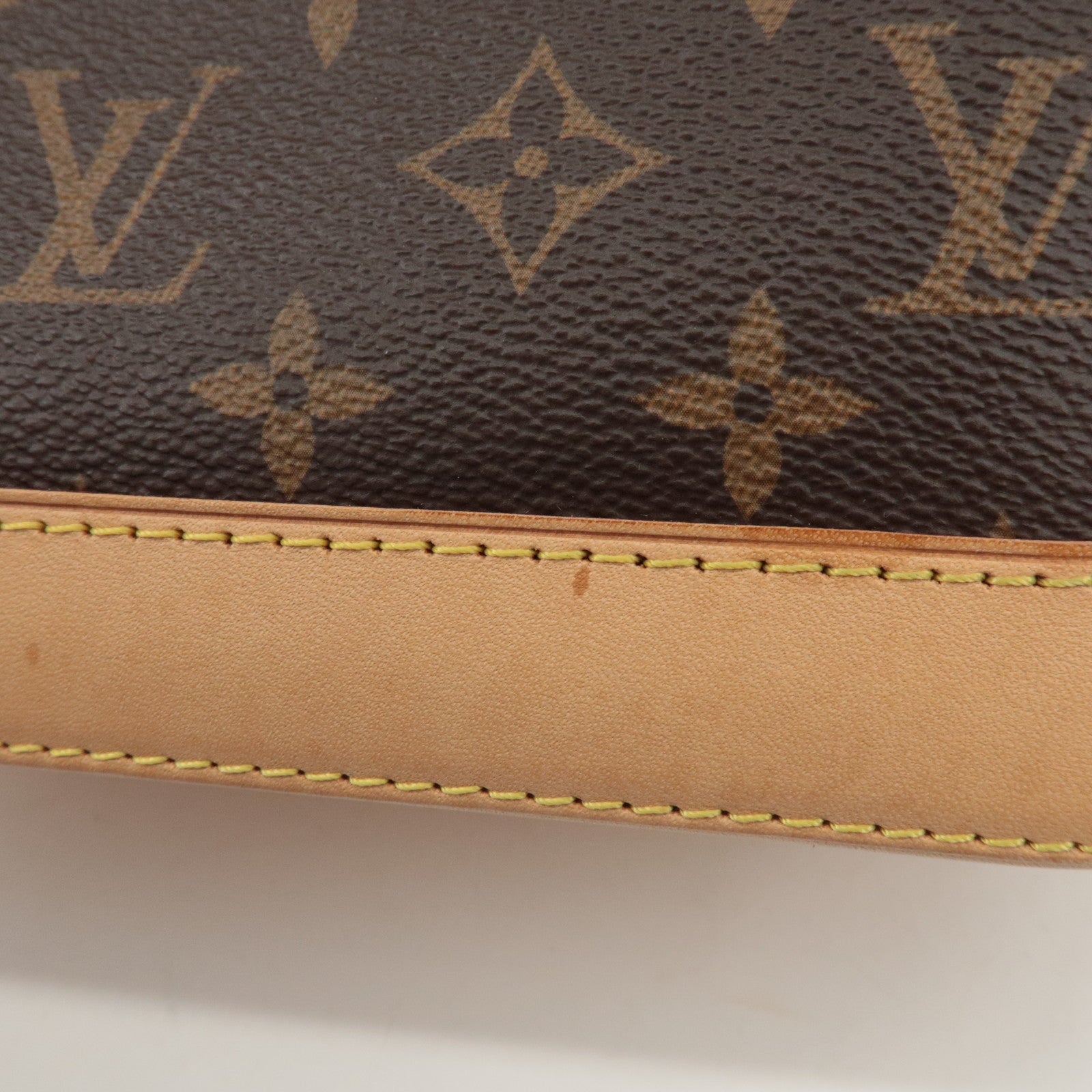 Louis Vuitton Monogram Alma BB 2Way Hand Bag Shoulder Bag M53152 Used