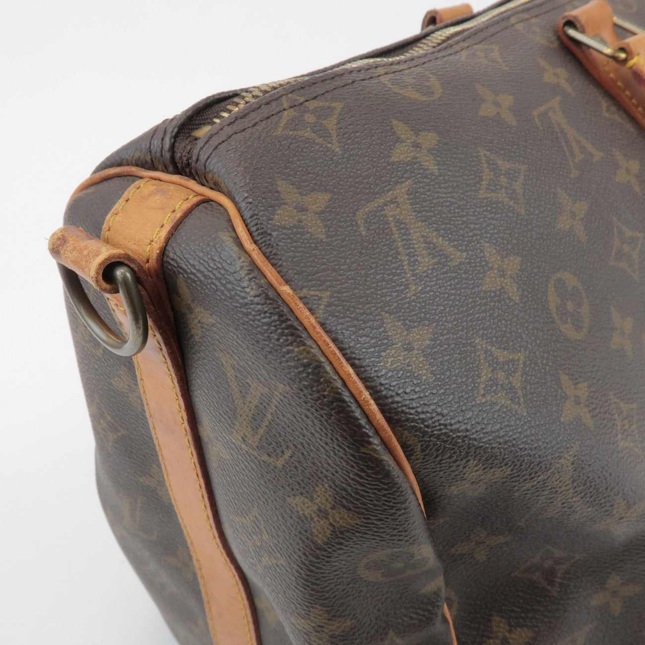 Louis Vuitton Monogram Keep All Bandouliere 45 Boston Bag M41418