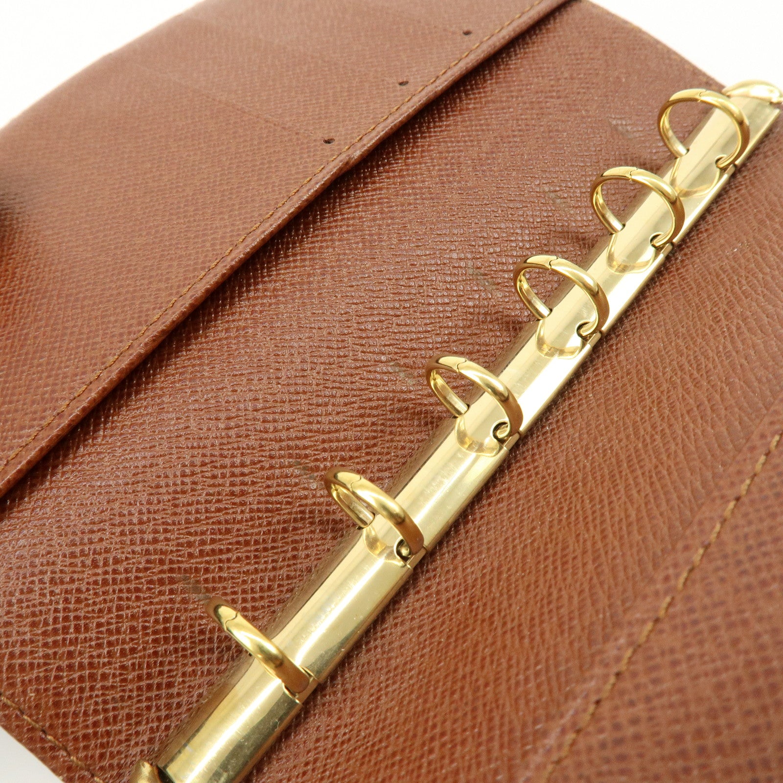 Louis Vuitton Monogram Agenda PM Planner Cover Brown R20005