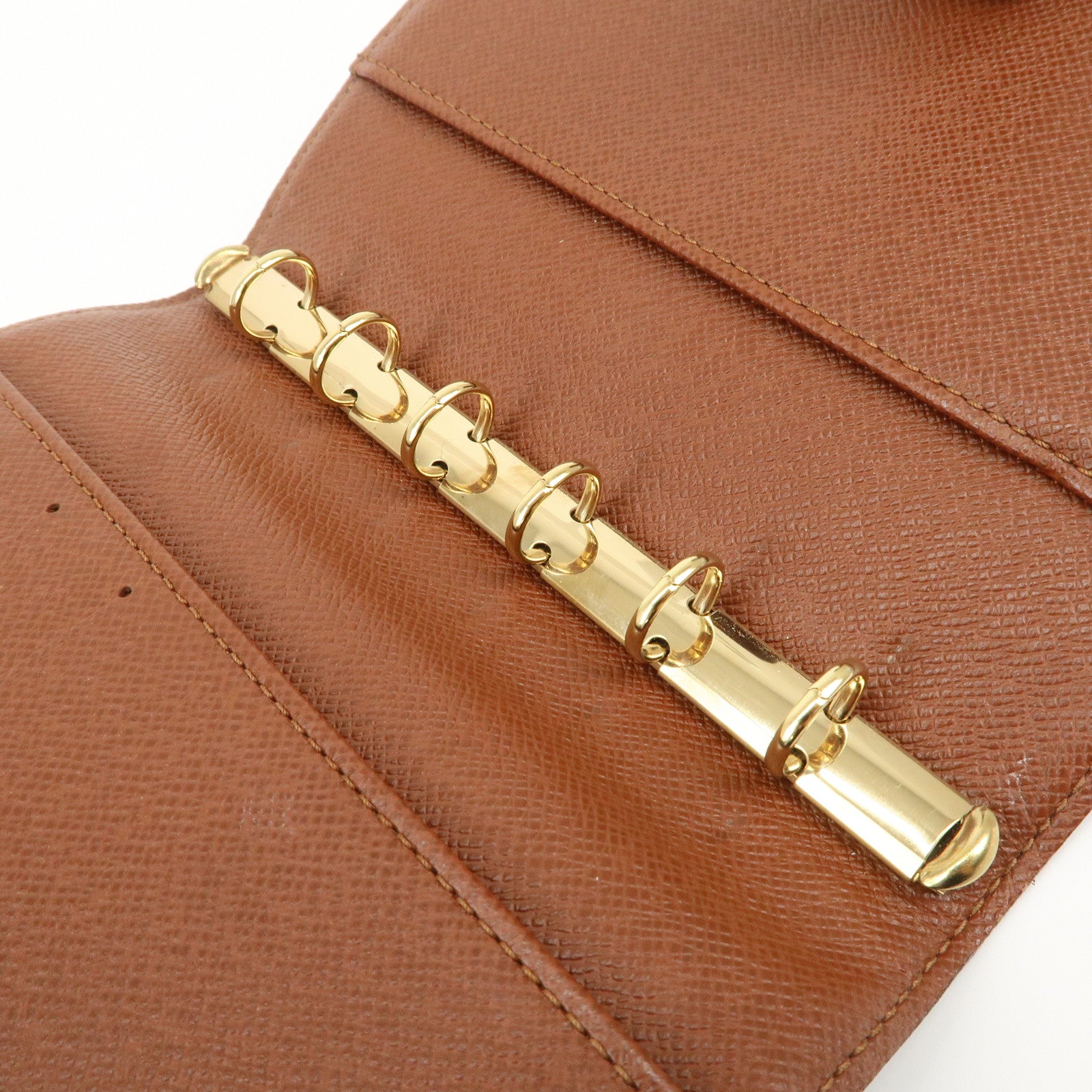 Louis Vuitton Monogram Agenda PM Planner Cover Brown R20005
