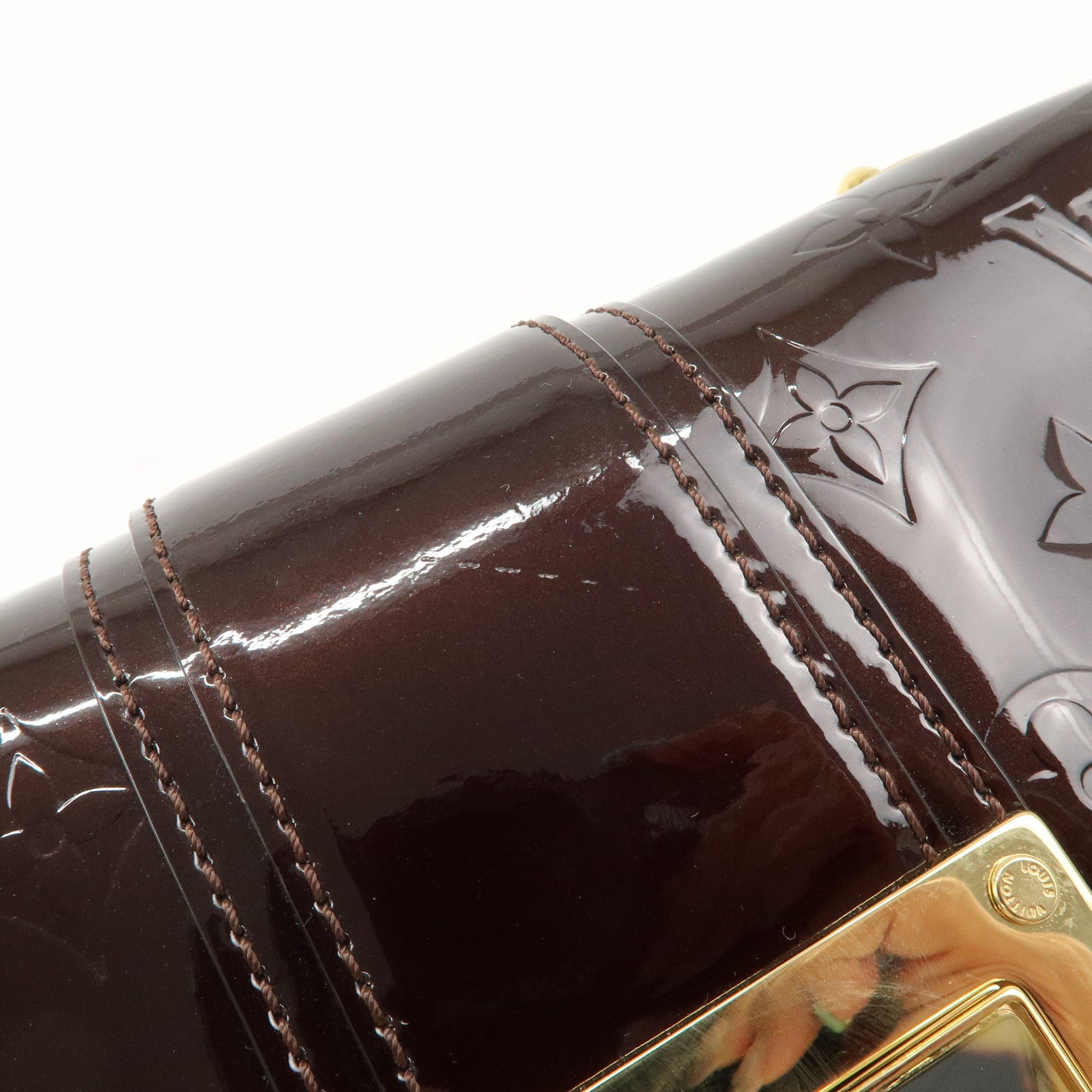 Louis Vuitton Monogram Vernis Leather Vermont Avenue Shoulder Bag