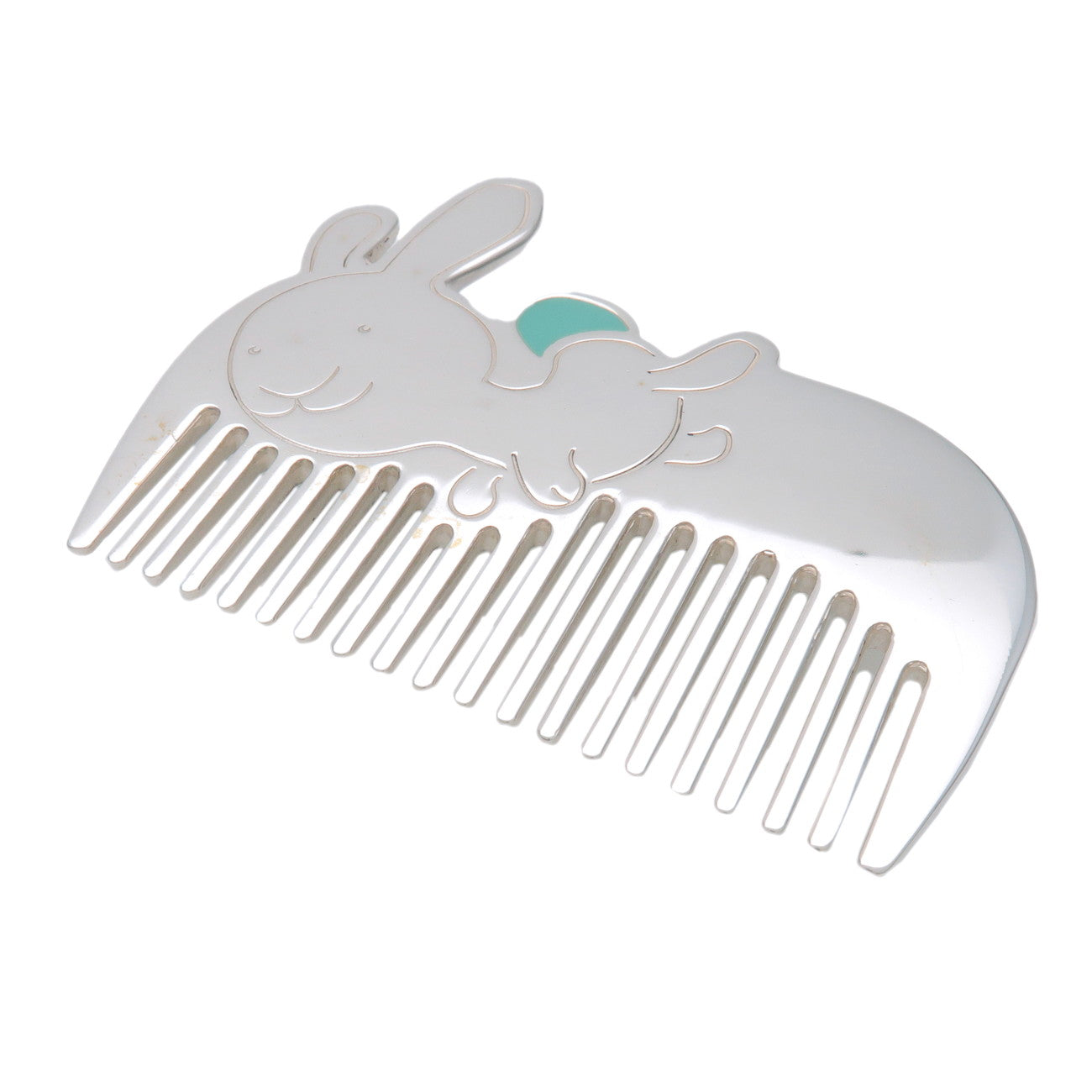 Tiffany & Co Rabbit Baby Comb Silver SV925 Hair Accessory