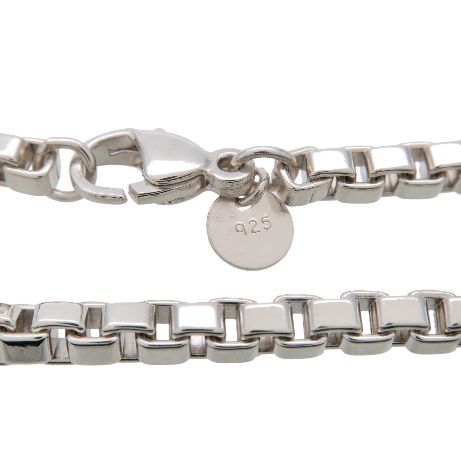 Tiffany&Co. Venetian Link Bracelet SV925 Silver